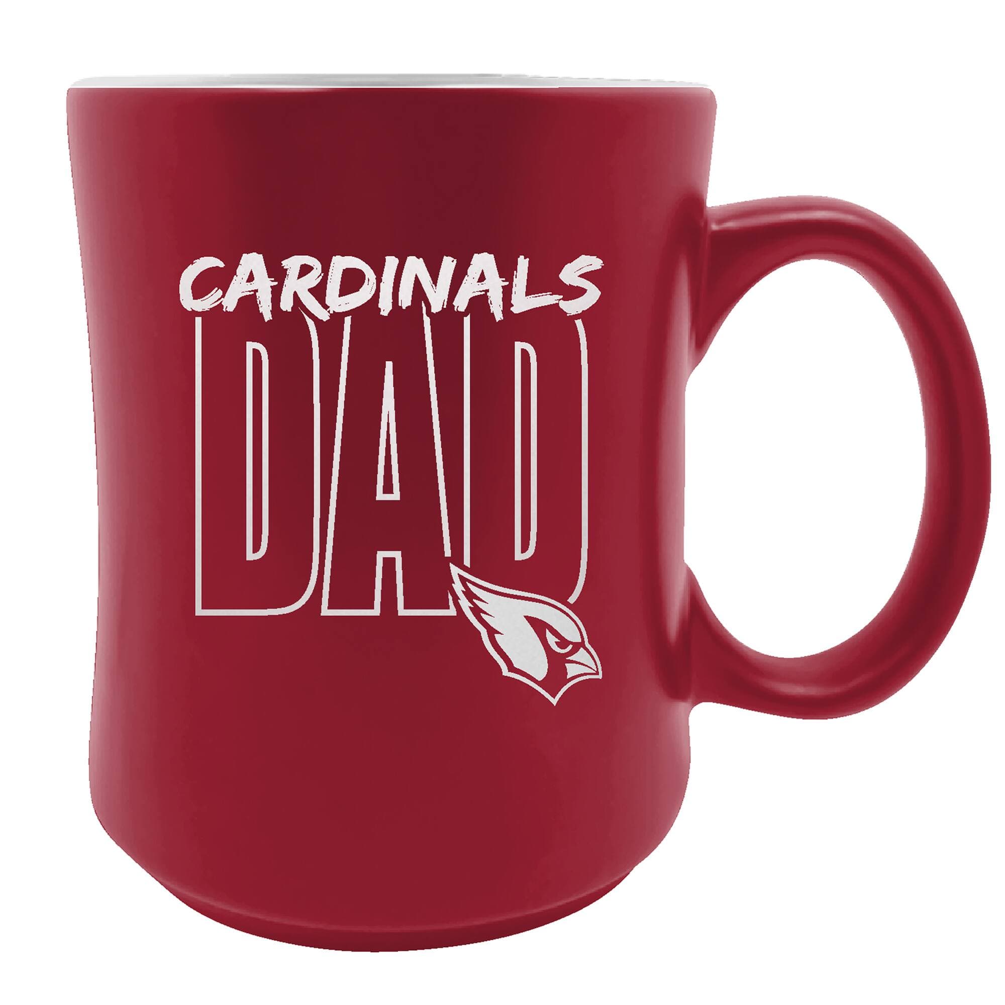 Great American Products - Arizona Cardinals Dad 19oz. Starter Mug - Multicolor