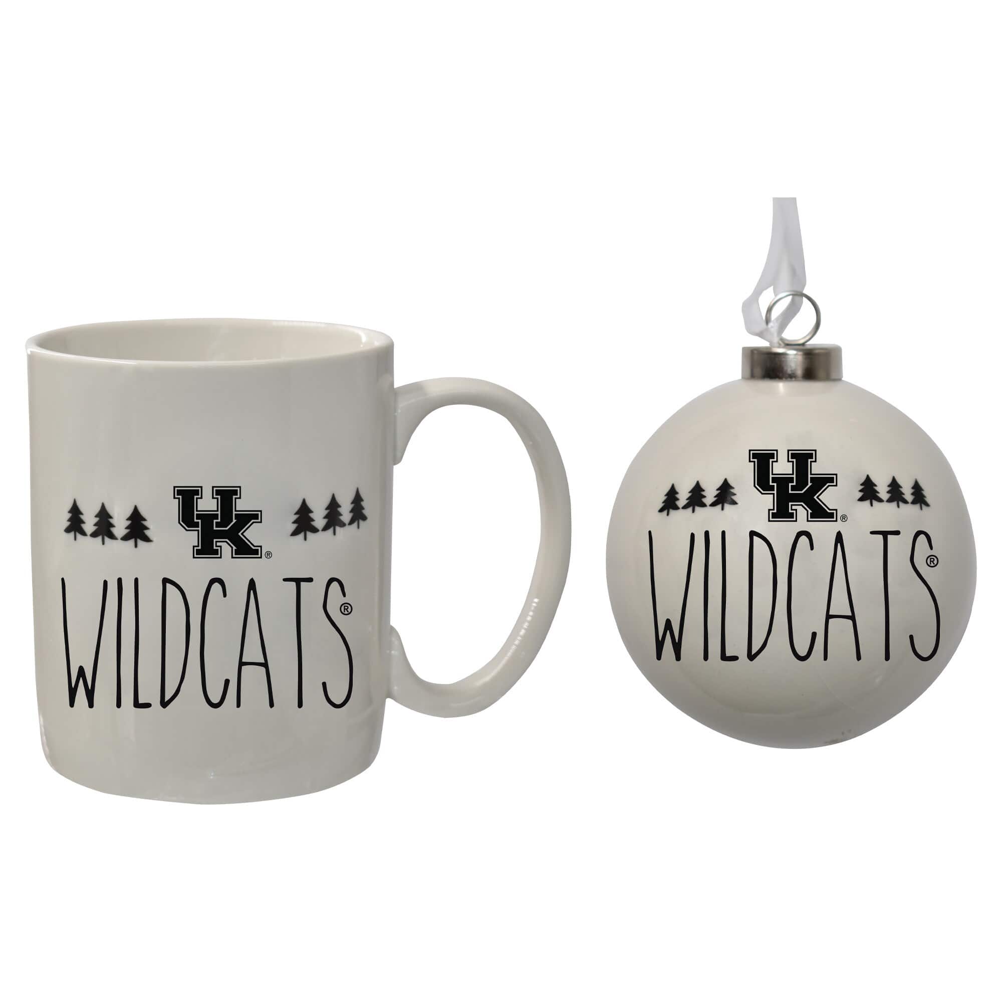 Action Racing - Kentucky Wildcats Holiday Ornament & Mug Set - Multicolor