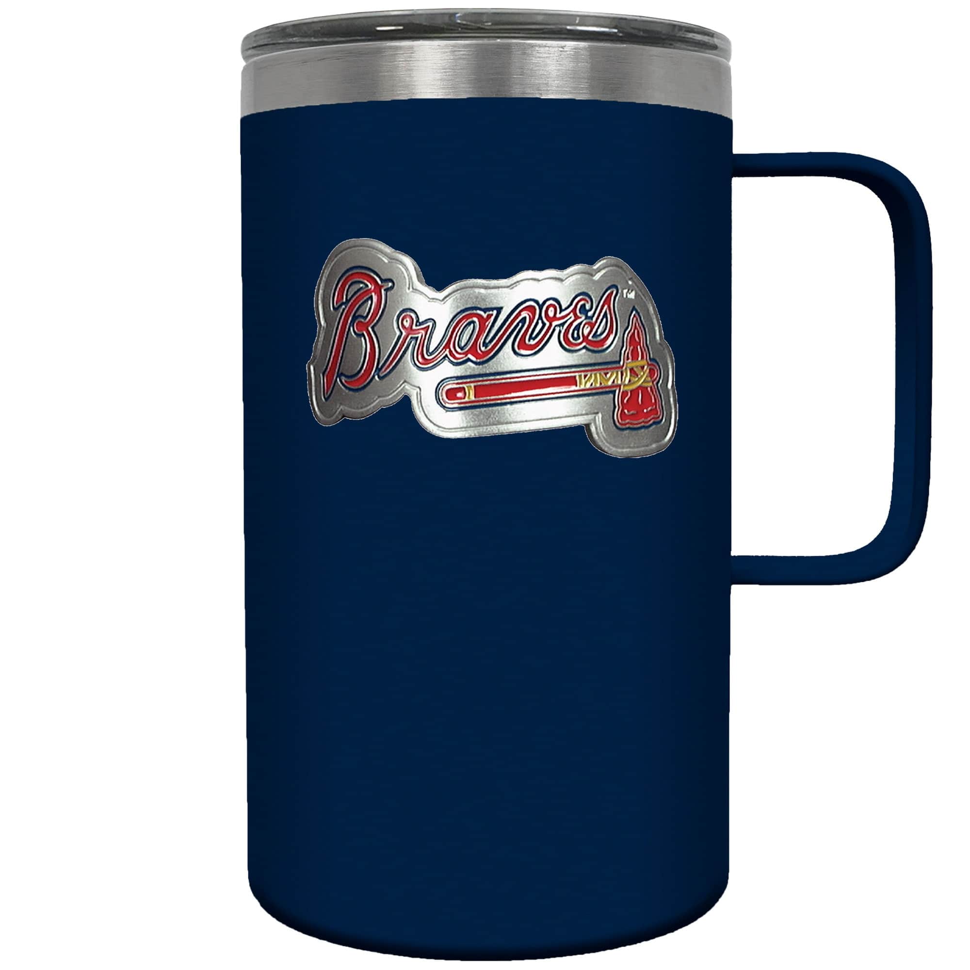 Great American Products - Atlanta Braves 18oz. Hustle Travel Mug - Multicolor