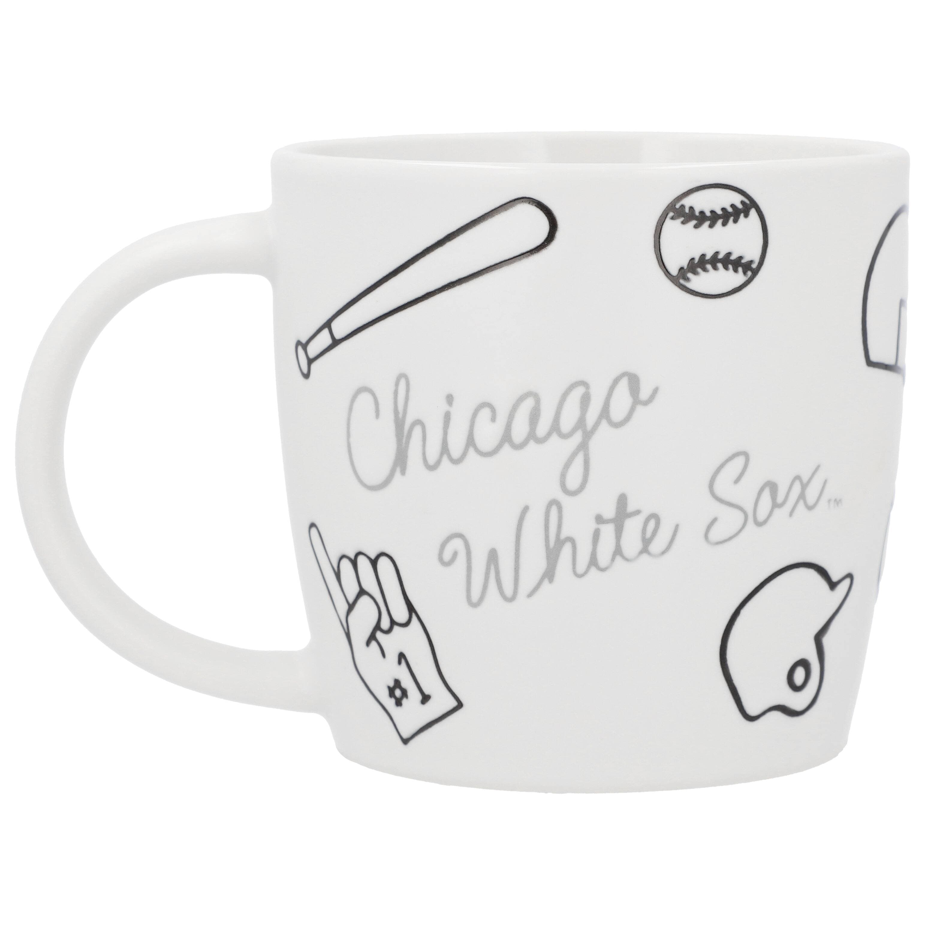 Logo Brands - Chicago White Sox 18oz. Playmaker Mug - Multicolor