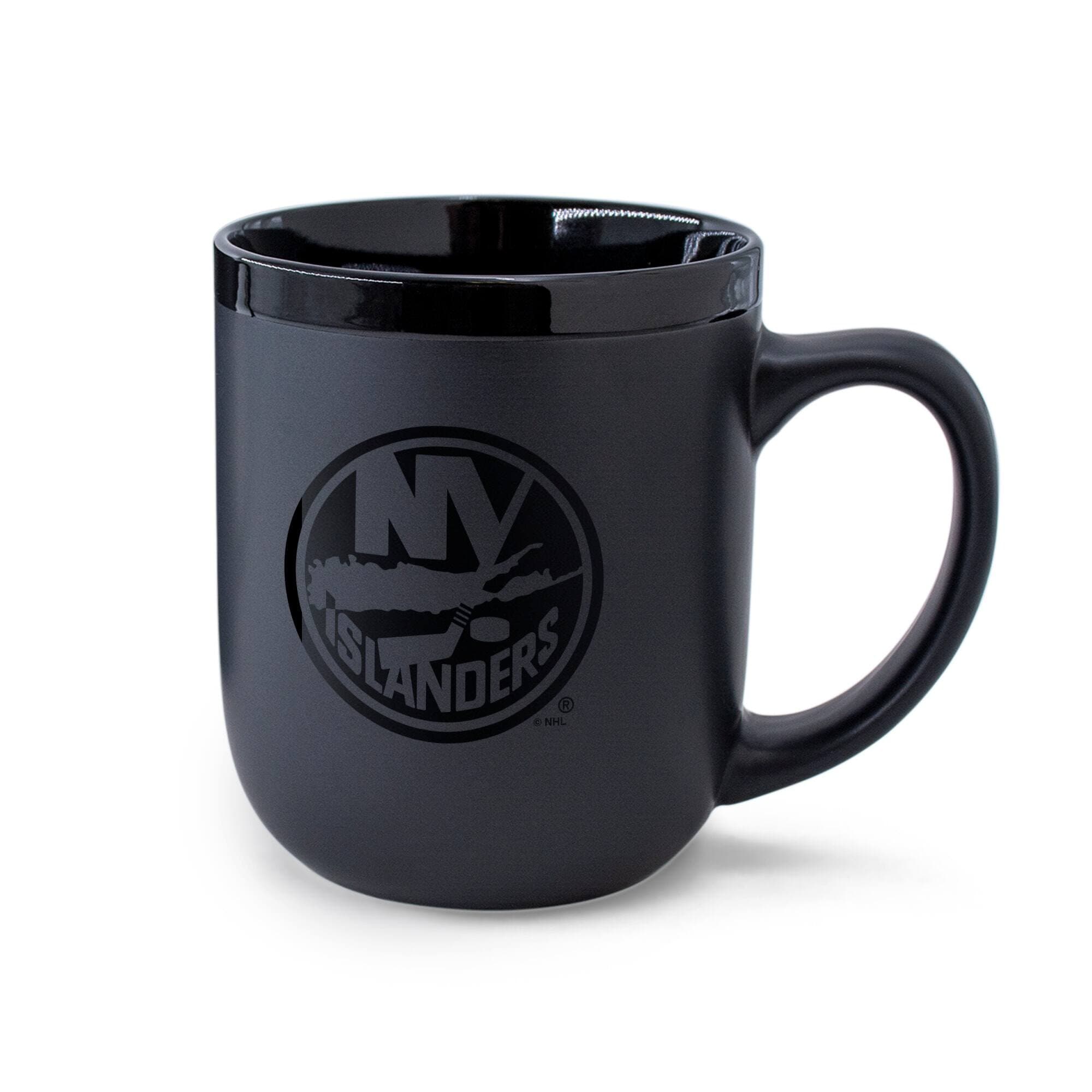 WinCraft - New York Islanders 17oz. Tonal Ceramic Mug - Black