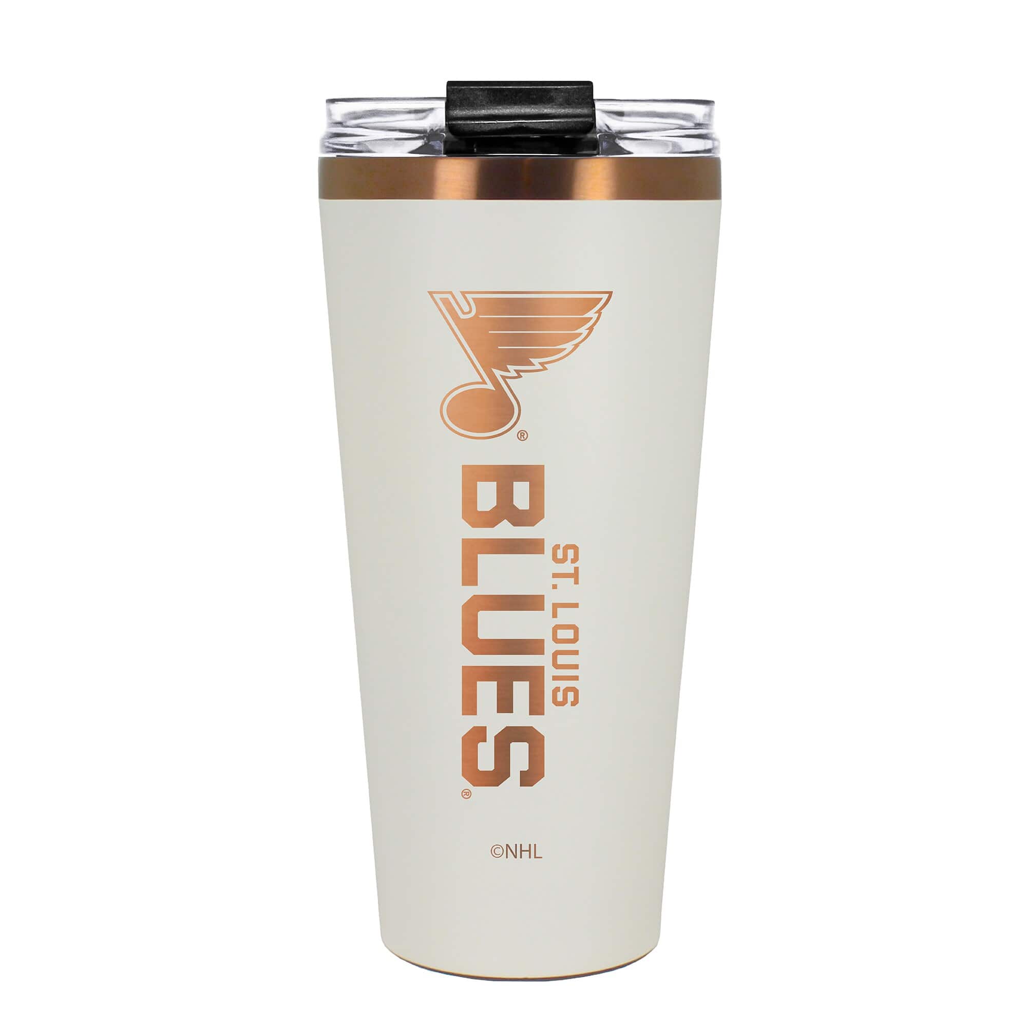 Great American Products - St. Louis Blues 30oz. Big Slim Tumbler - Cream