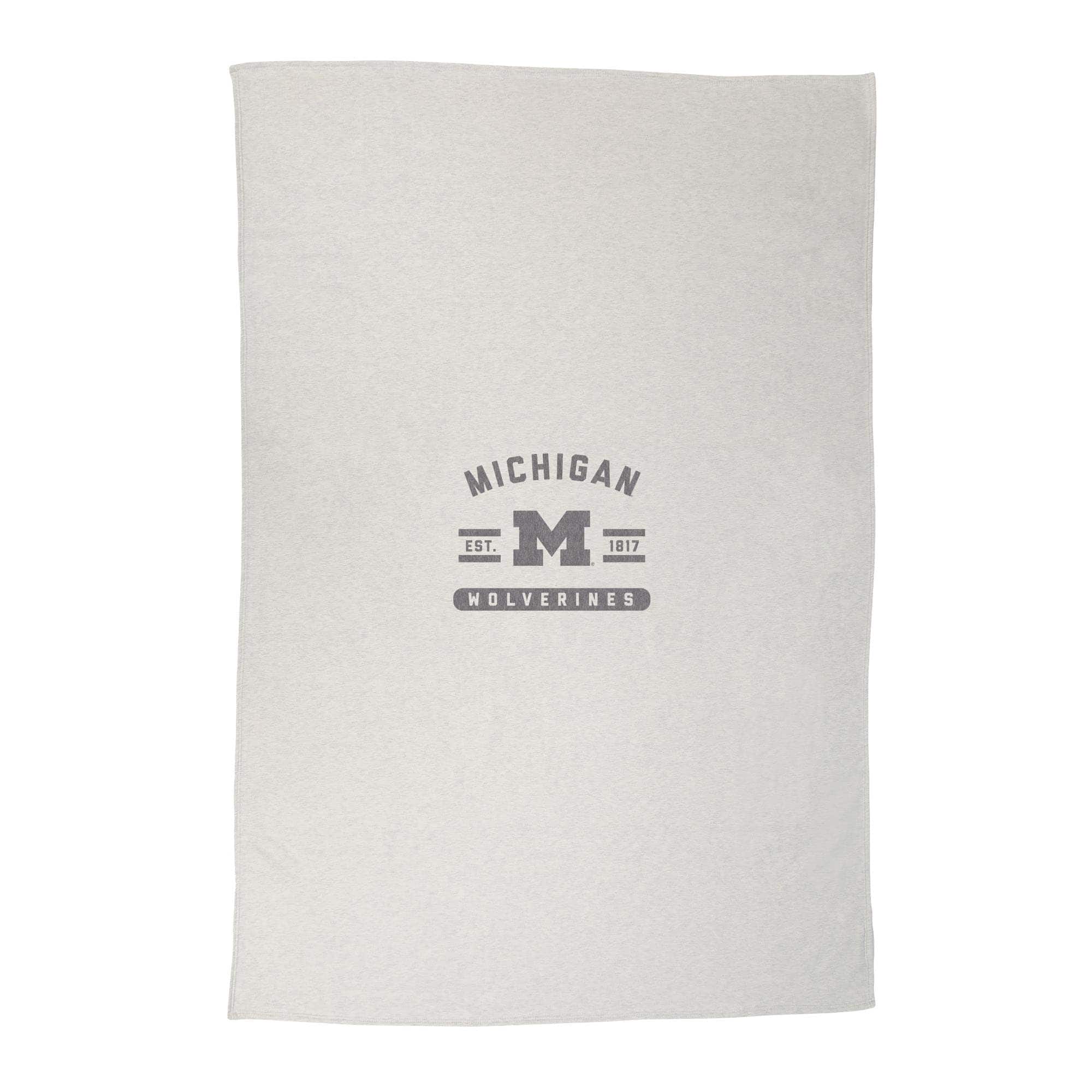 Logo Brands - Michigan Wolverines 54'' x 84'' Sweatshirt Blanket - Multicolor