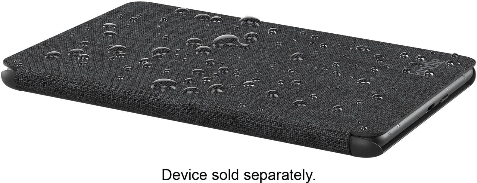 Amazon - Kindle Paperwhite/Colorsoft Case, Water-Safe fabric, Foldable Lightweight Cover - Black