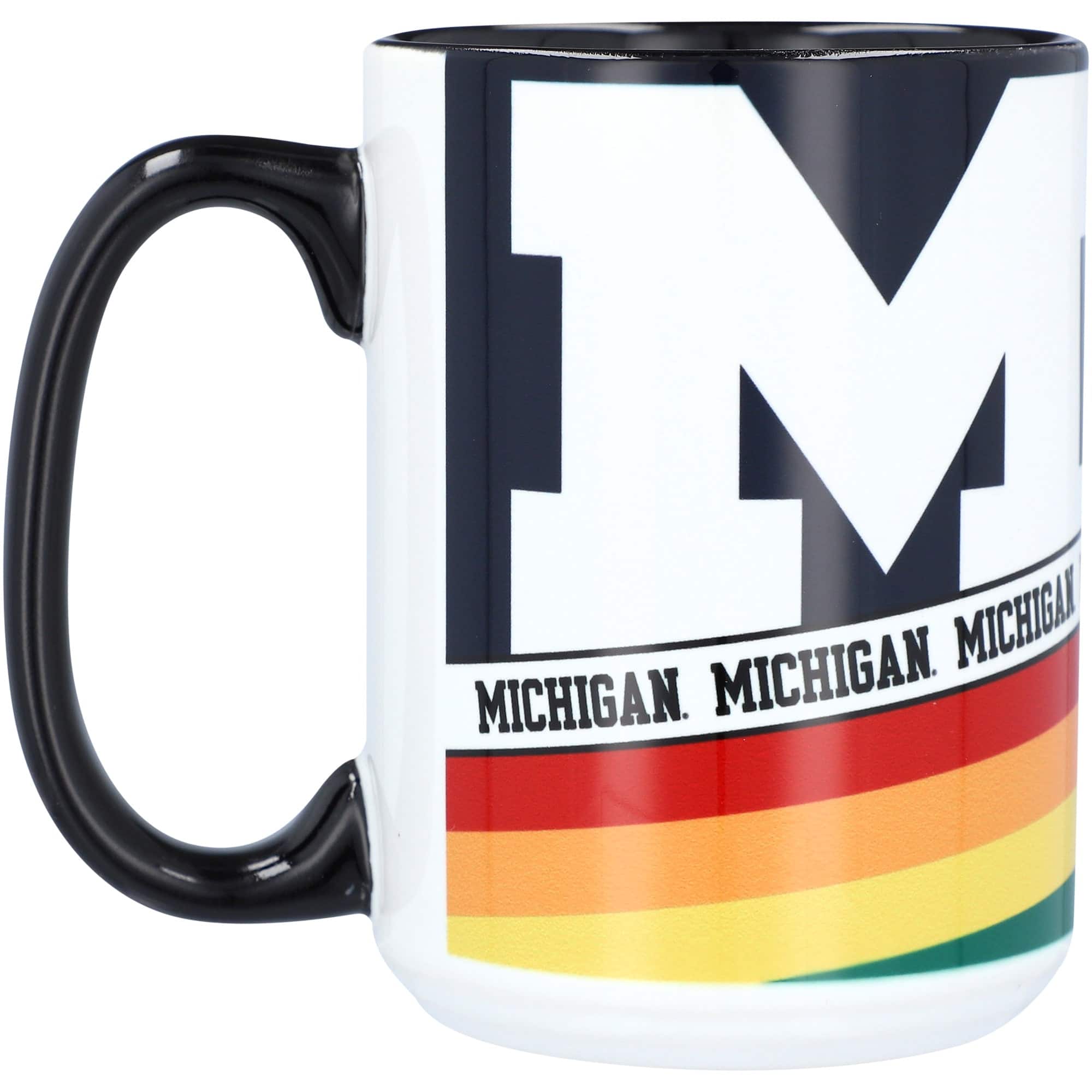 Indigo Falls - Michigan Wolverines 15oz. Pride Ceramic Mug - Multicolor