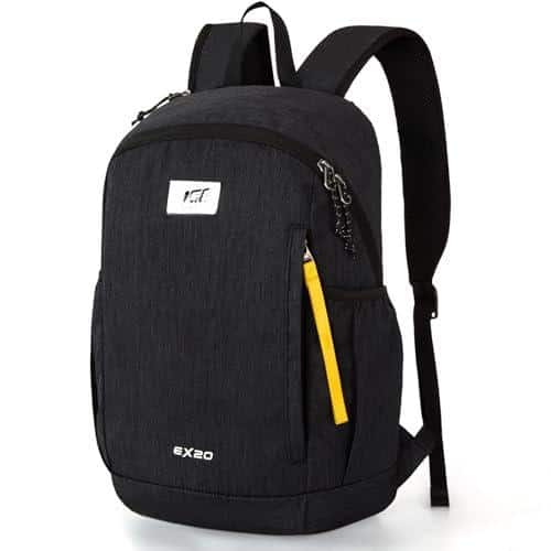 Cozy Serene - 20l Hiking Backpack Lightweight Travel For Women Men Daypack Small Day Pack Camping Sport - Black