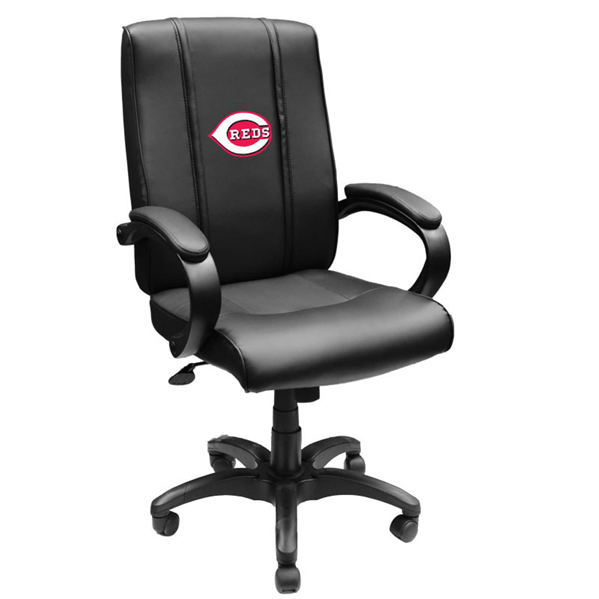 DreamSeat - Cincinnati Reds Logo Office Chair 1000 - Black