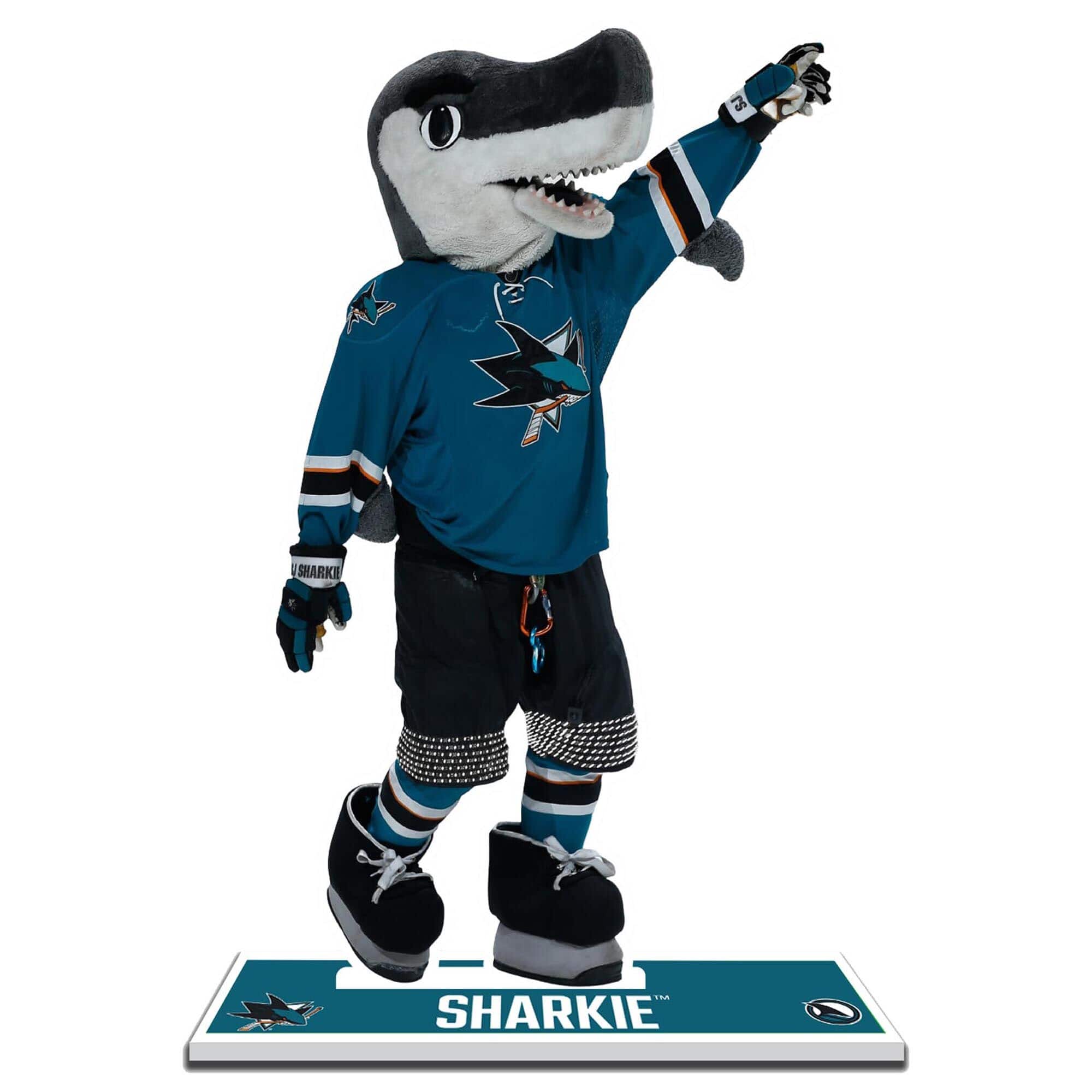 UPI Marketing - Sharkie San Jose Sharks Mascot Standee - Multicolor