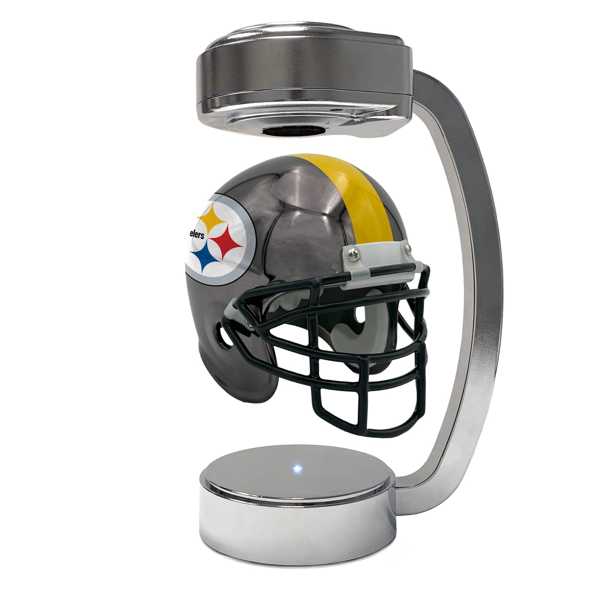 Pegasus - Pittsburgh Steelers Mini Chrome Hover Helmet - Multicolor