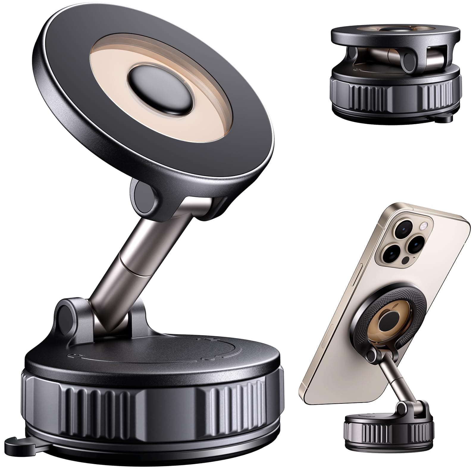 COTTAGE - Magnetic Phone Holder Para sa Sasakyan Adjustable Magsafe Holders Para sa Iyong Pro Max Plus - Default