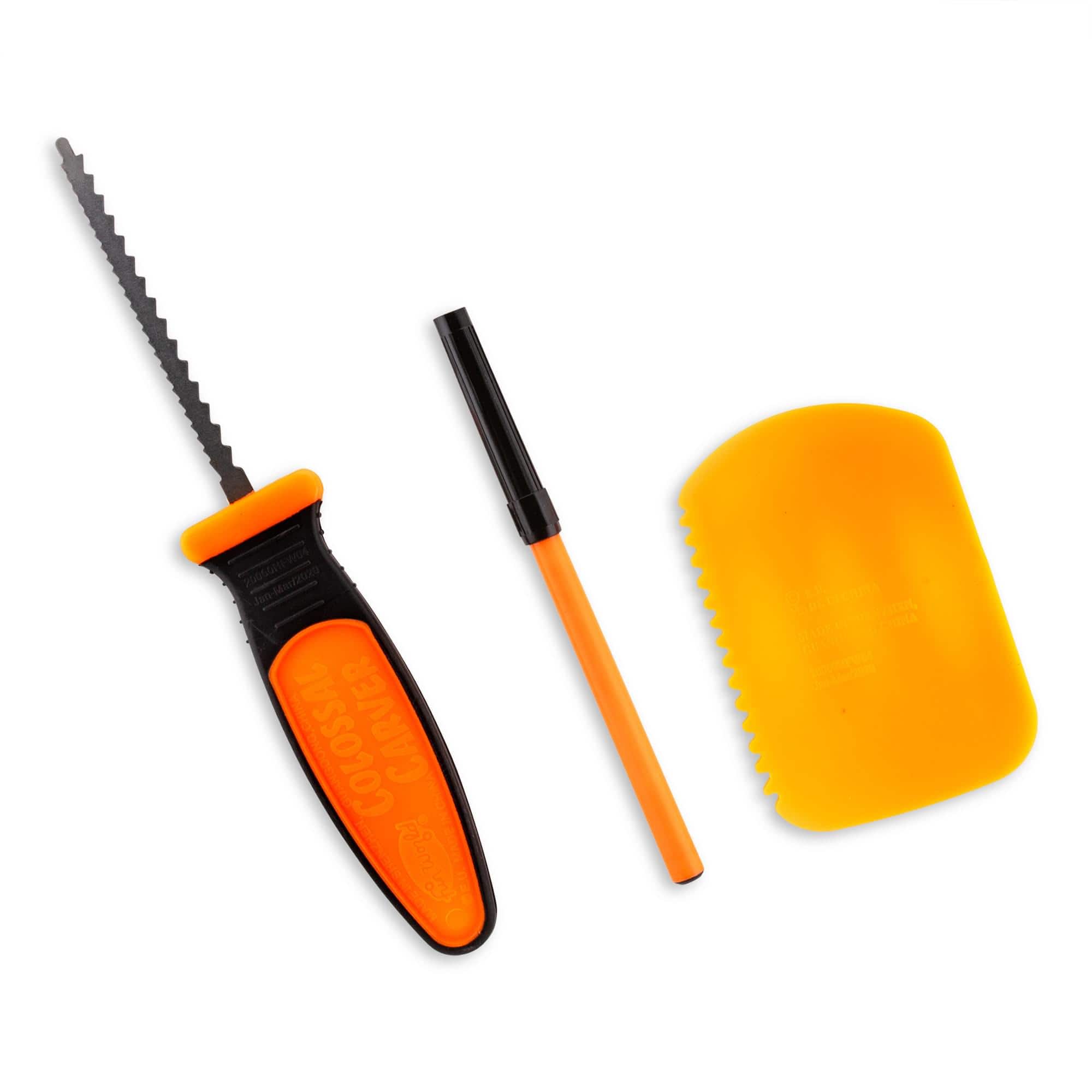 Funworld - E.L.Stitch Face Pumpkin Carving Kit - Orange