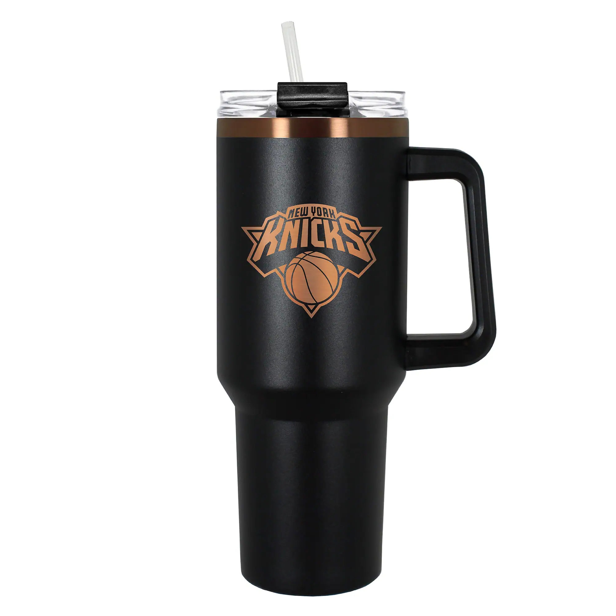 Great American Products - New York Knicks 40oz. Colossus Copper Edition Tumbler - Black