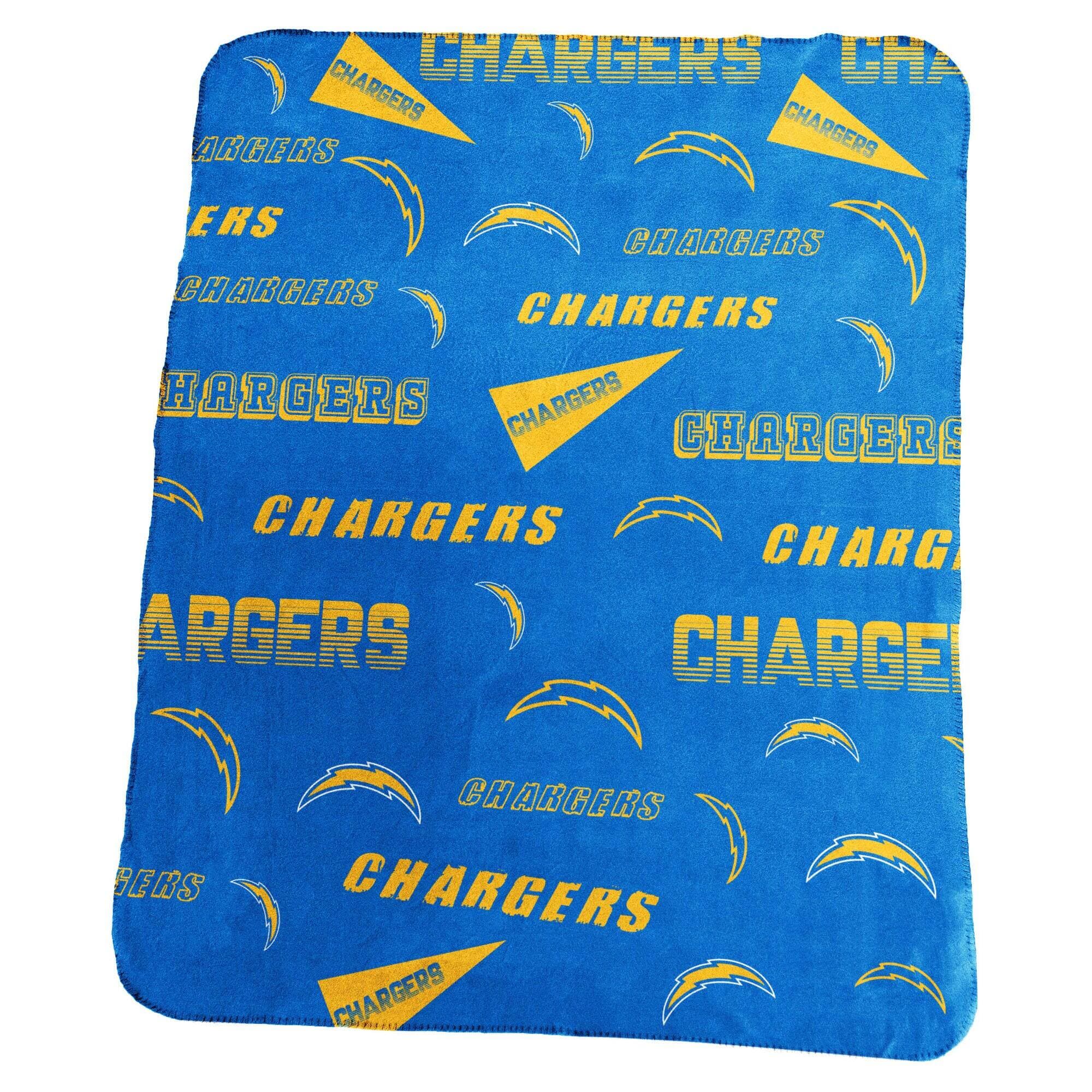 Logo Brands - Los Angeles Chargers 50" x 60" Classic Fleece Blanket - Multicolor