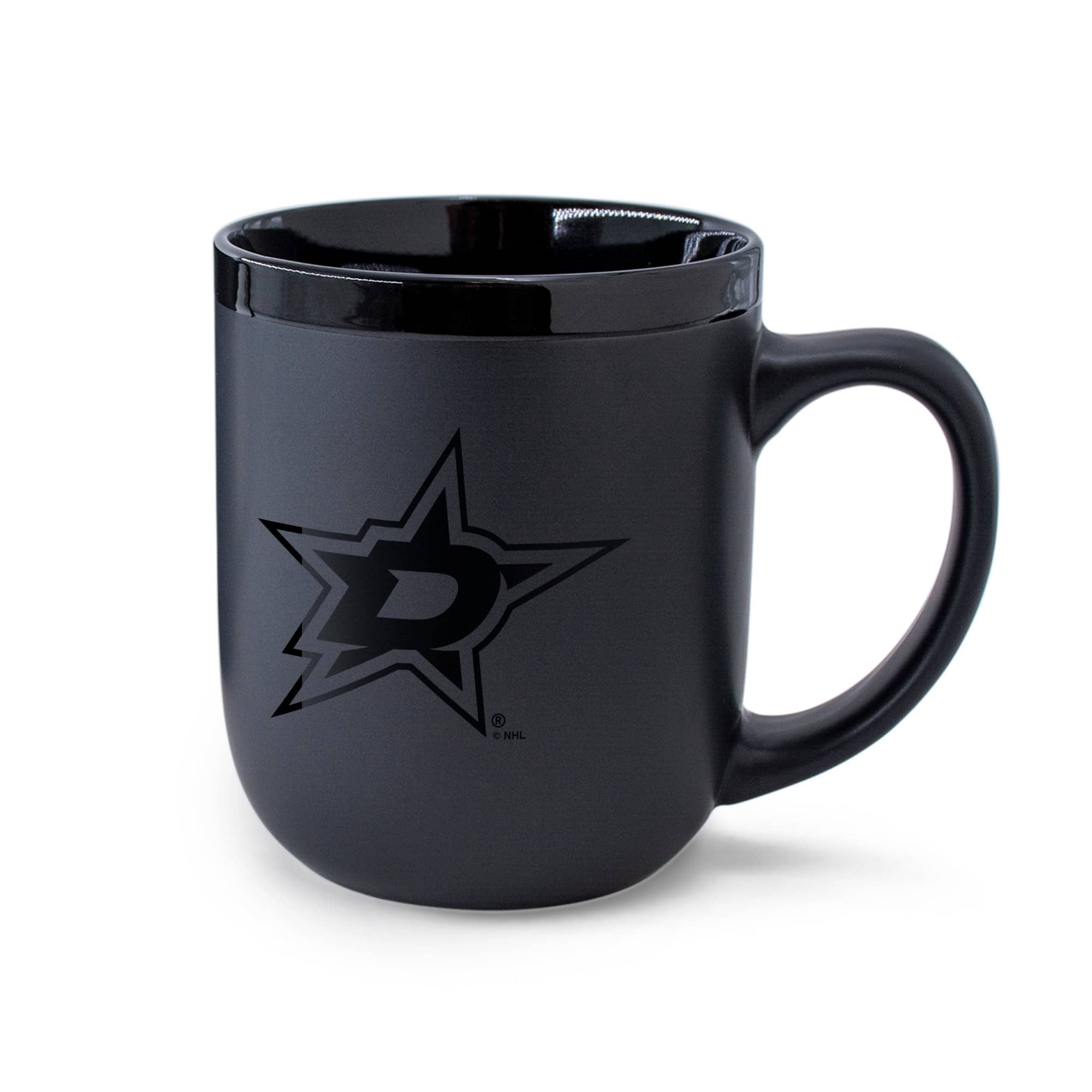 WinCraft - Dallas Stars 17oz. Tonal Ceramic Mug - Black