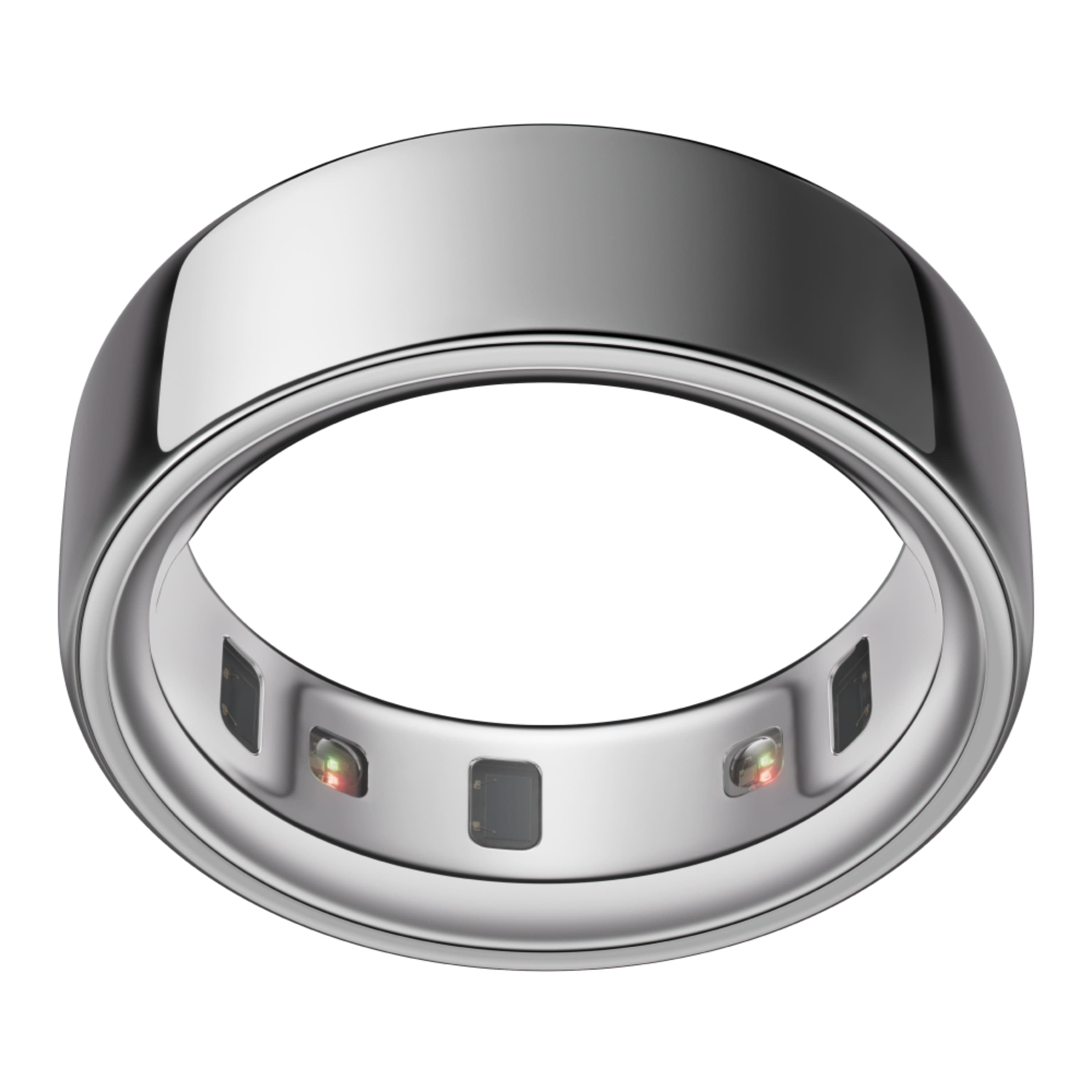 Oura - Ring 4 - Smart Ring - Size Before You Buy with OR4 Sizing Kit - Size 10 - Silver - (2024)