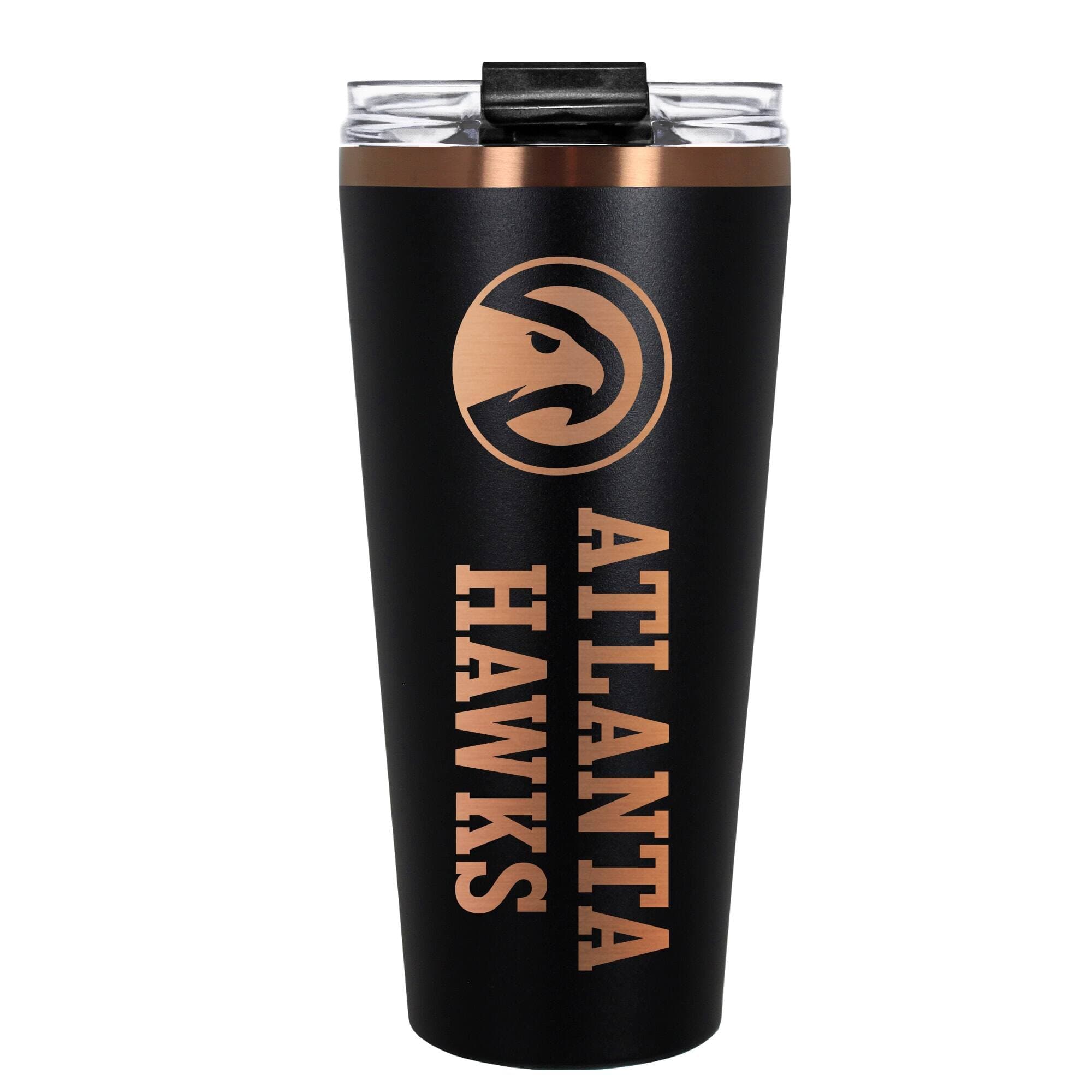 Great American Products - Atlanta Hawks 30oz. Big Slim Tumbler - Black