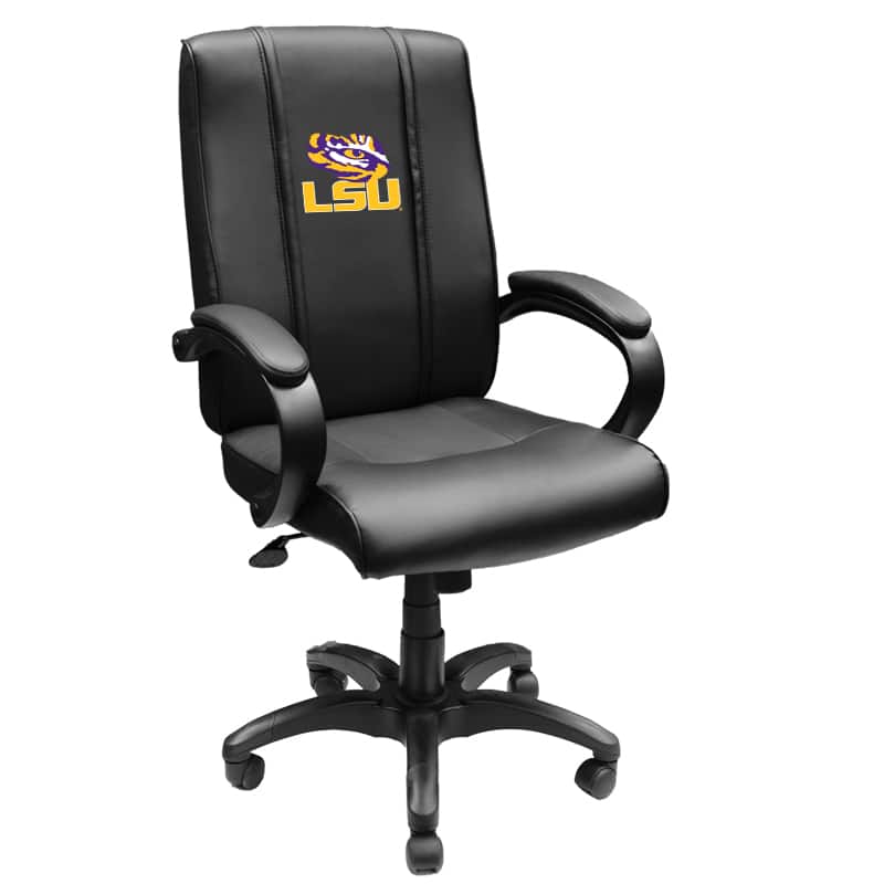DreamSeat - LSU Tigers Office Chair 1000 - Black