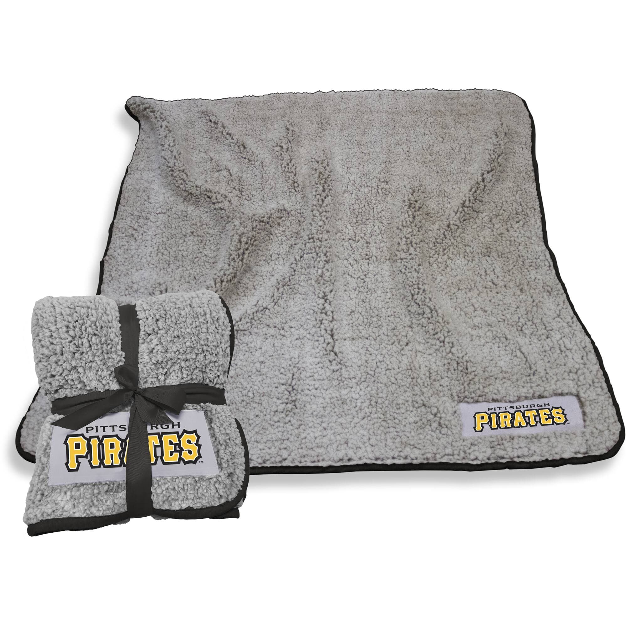 Logo Brands - Pittsburgh Pirates 50" x 60" Frosty Fleece Team Blanket - Multicolor