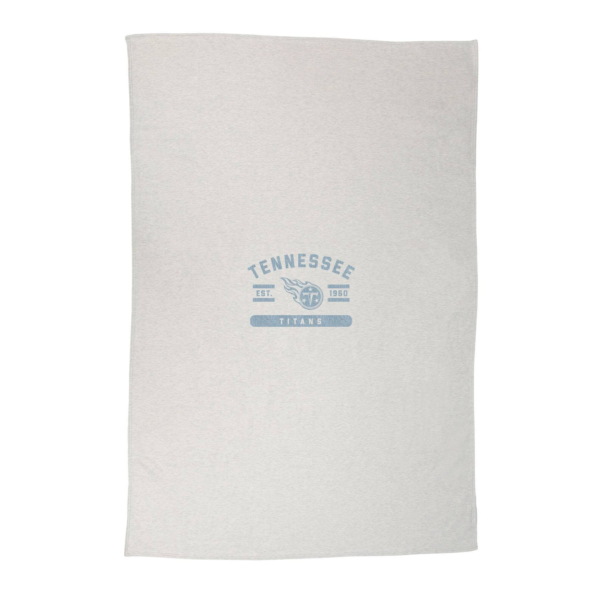Logo Brands - Tennessee Titans 54'' x 84'' Sweatshirt Blanket - Multicolor