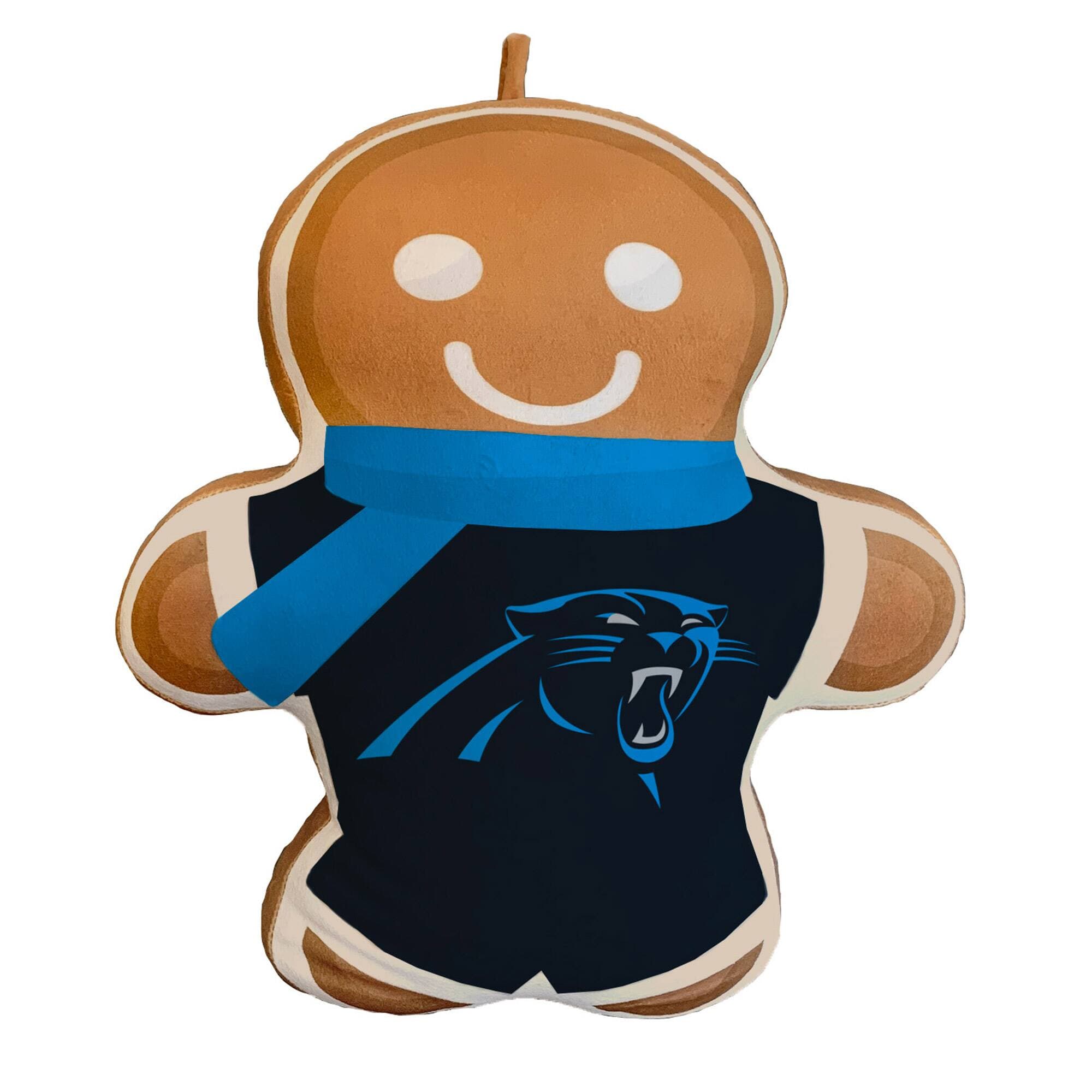 Pegasus - Carolina Panthers Gingerbread Holiday Plushlete - Multicolor