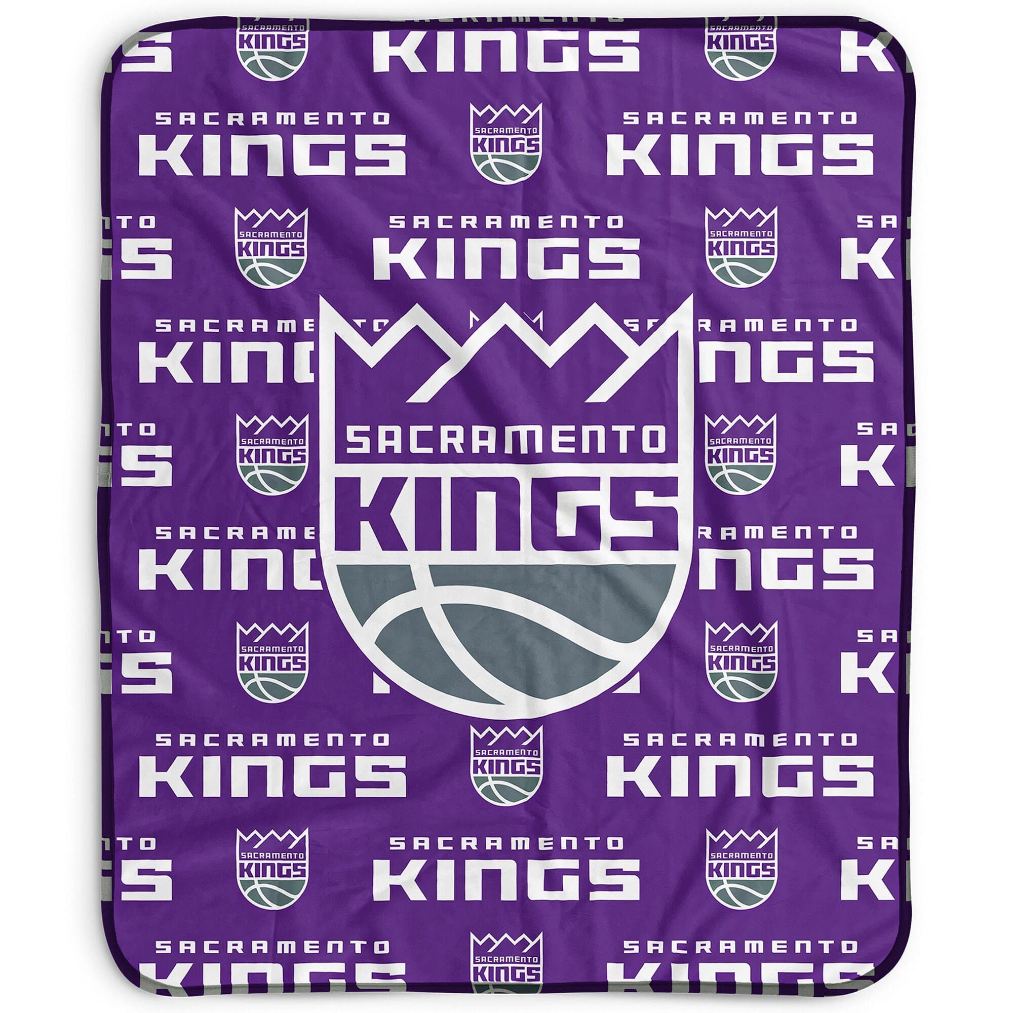 Pegasus - Sacramento Kings 50" x 60" Repeat Wordmark Fleece Blanket - Multicolor