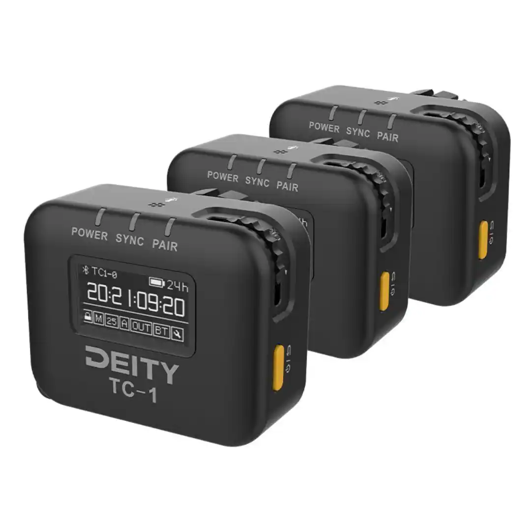 Deity - Microphones TC-1 Wireless Timecode Generator Box, 3-Pack