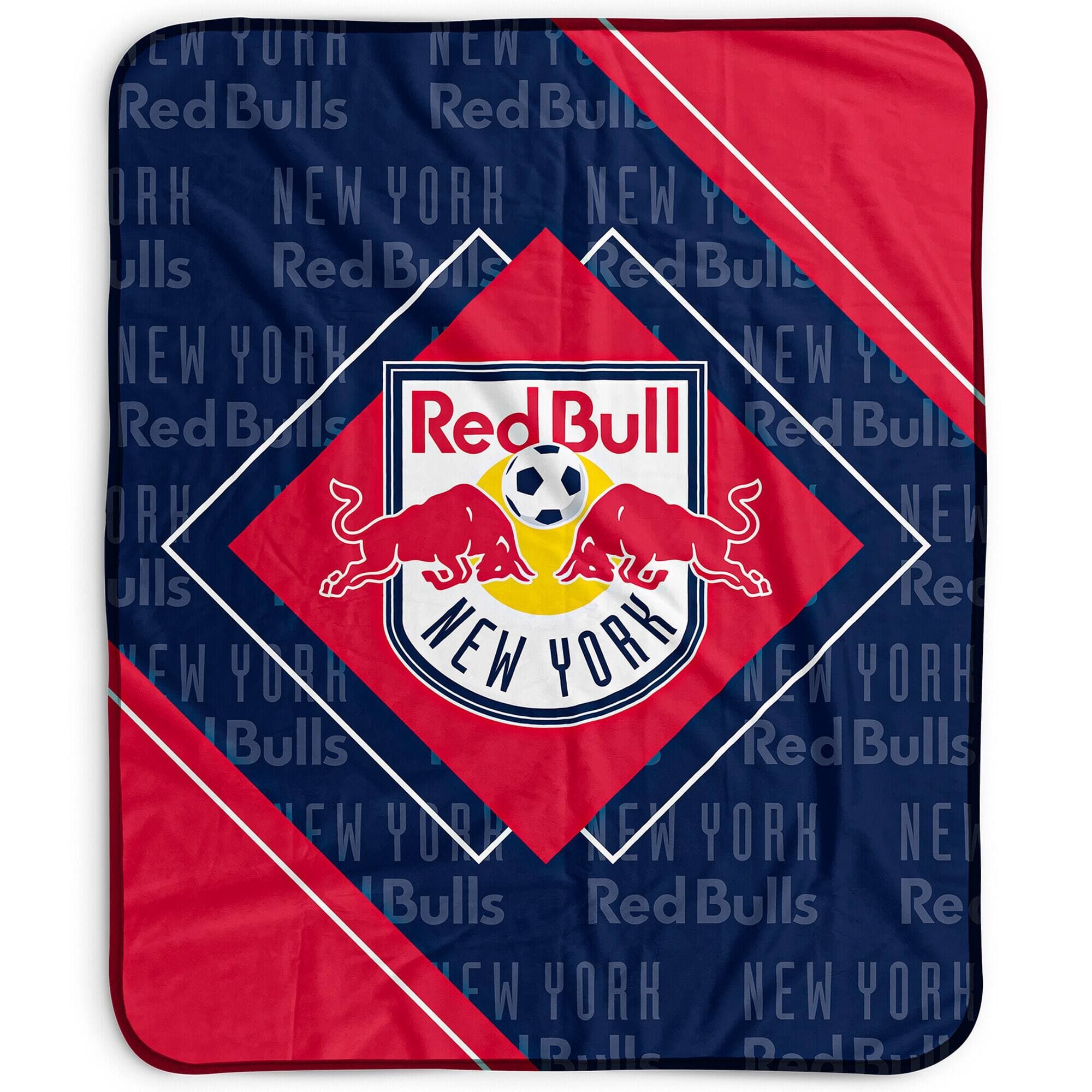 Pegasus - New York Red Bulls 50" x 60" Diamond Logo Fleece Blanket - Multicolor