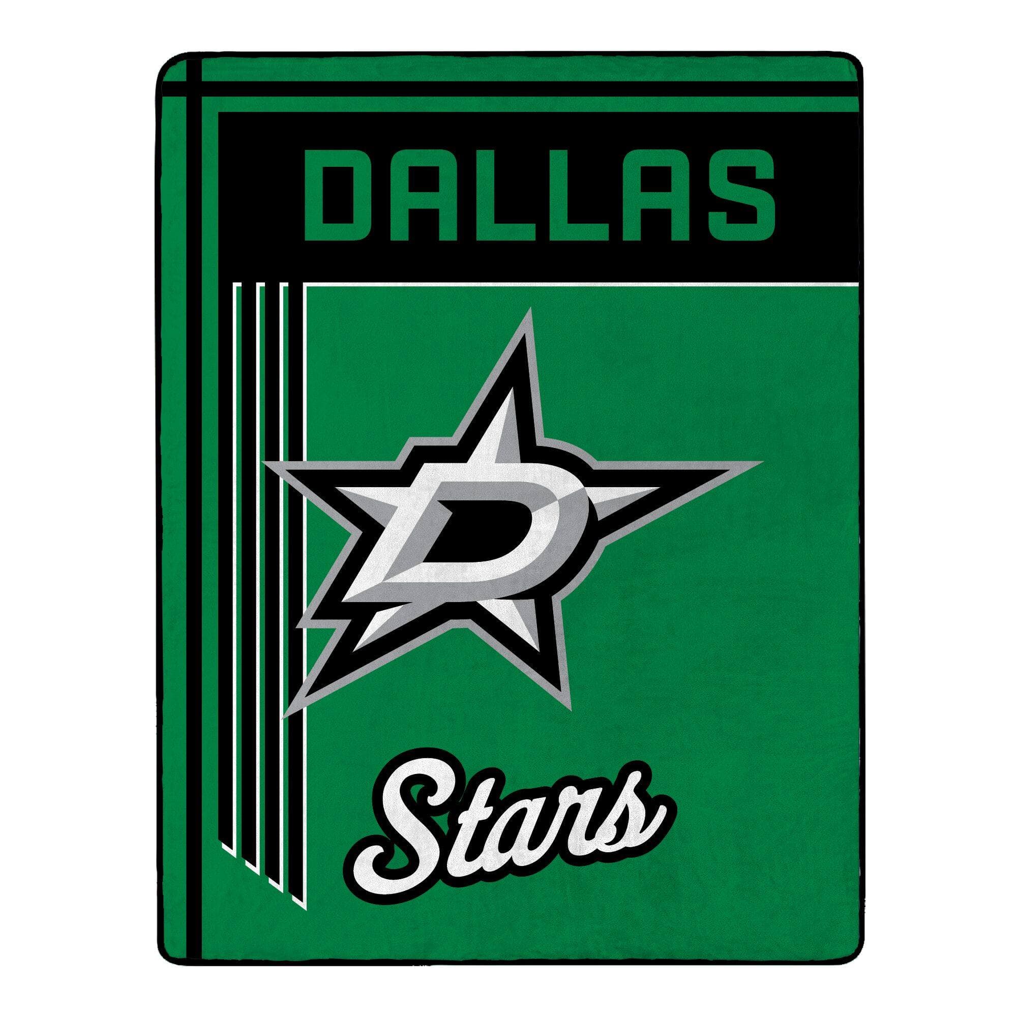 Sweet Home Collection - NHL Dallas Stars 46" x 60" Microfiber Plush Throw Blanket - Green