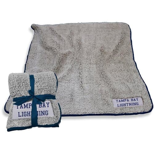 Logo Brands - Tampa Bay Lightning 50" x 60" Frosty Fleece Team Blanket - Multicolor