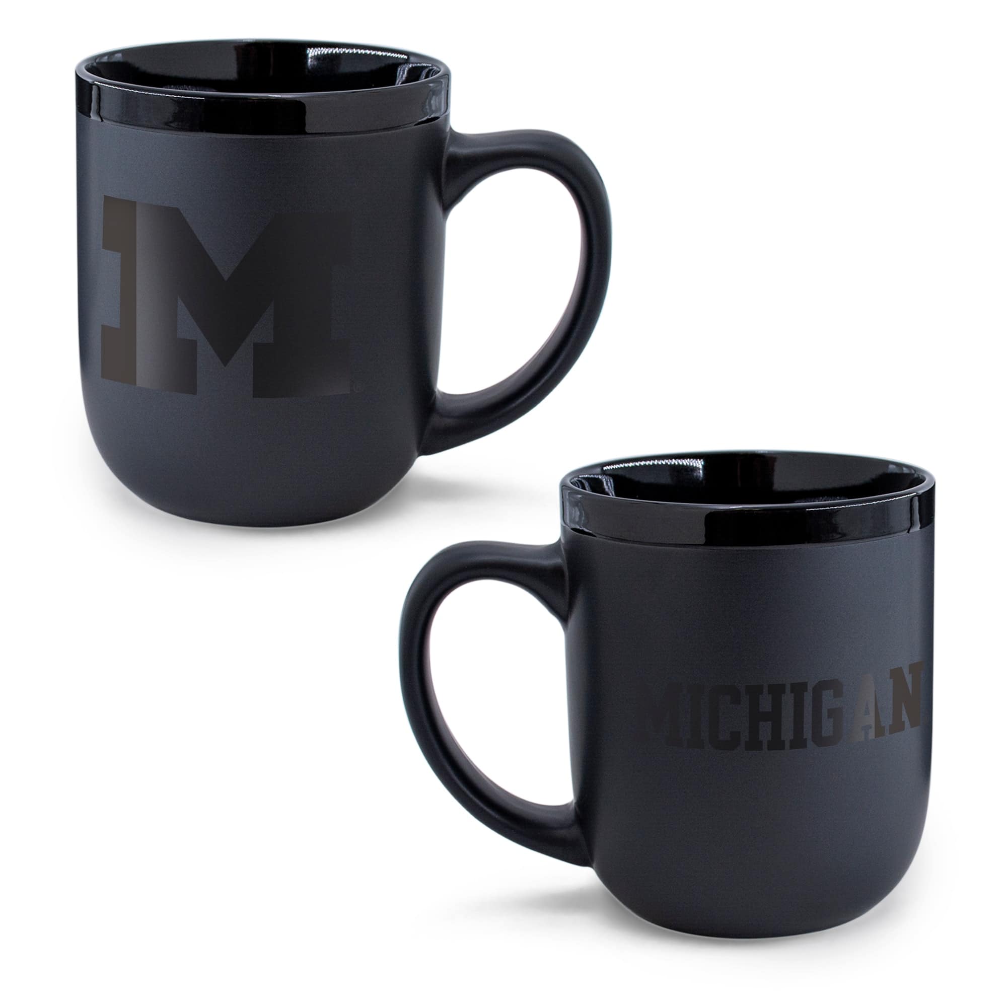 WinCraft - Michigan Wolverines 17oz. Ceramic Mug - Black