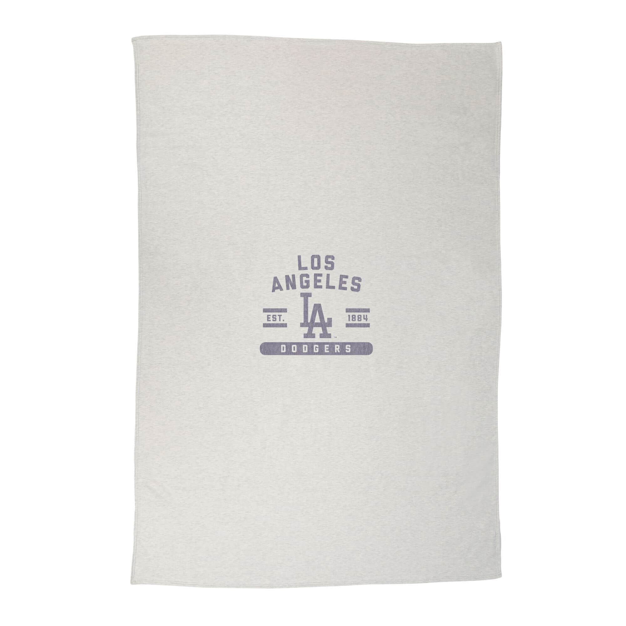 Logo Brands - Los Angeles Dodgers 54'' x 84'' Sweatshirt Blanket - Multicolor