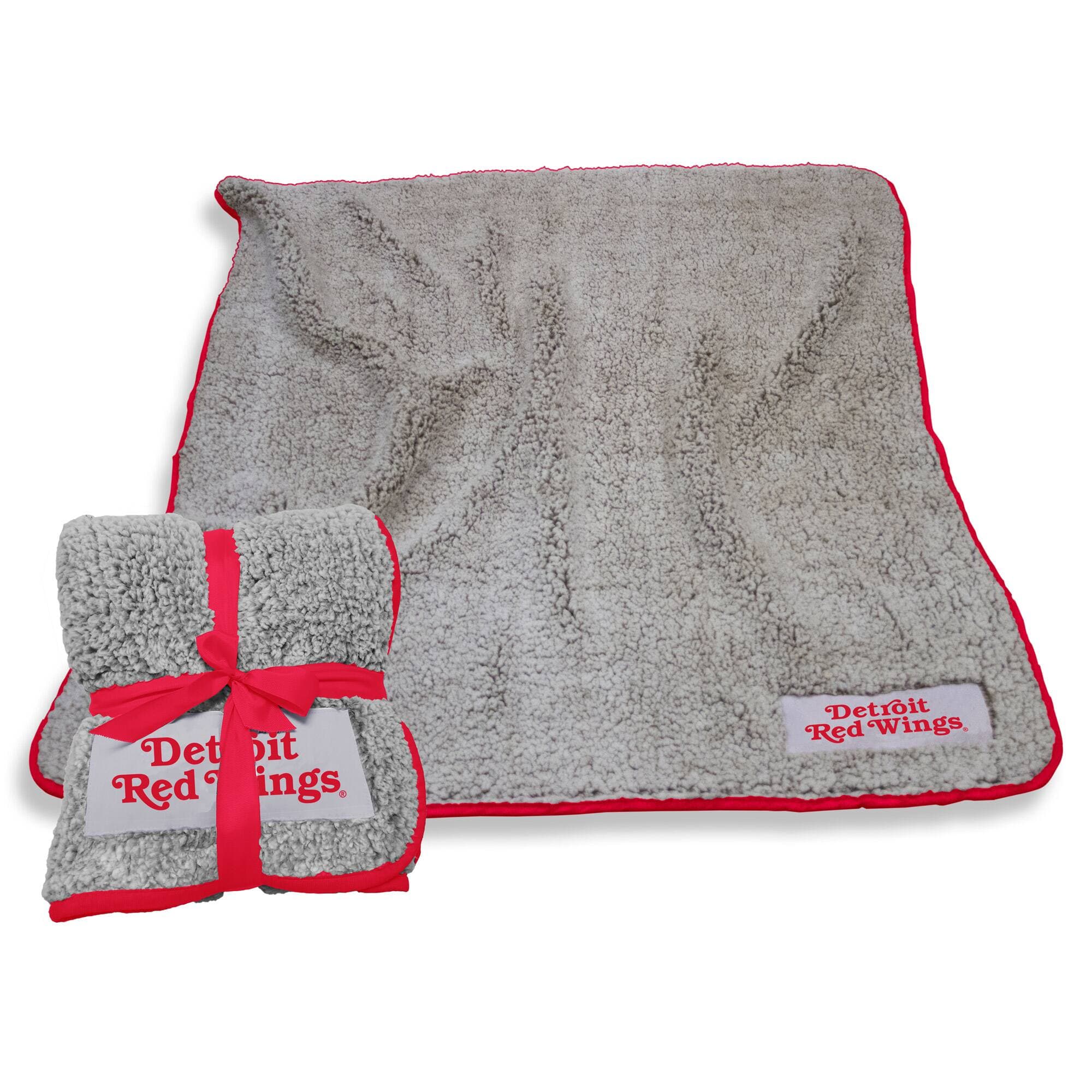 Logo Brands - Detroit Red Wings 50" x 60" Frosty Fleece Team Blanket - Multicolor