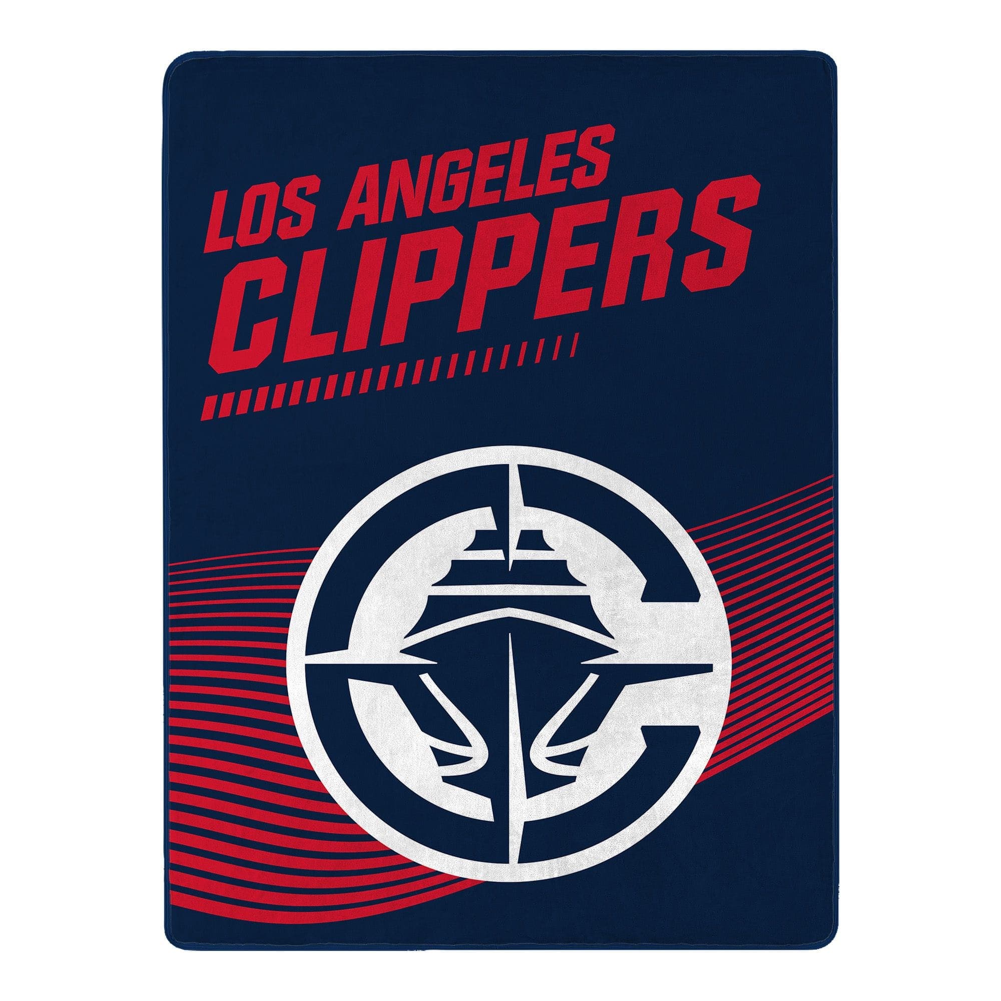 Sweet Home Collection - NBA Los Angeles Clippers 60" x 80" Raschel Throw Blanket - Blue