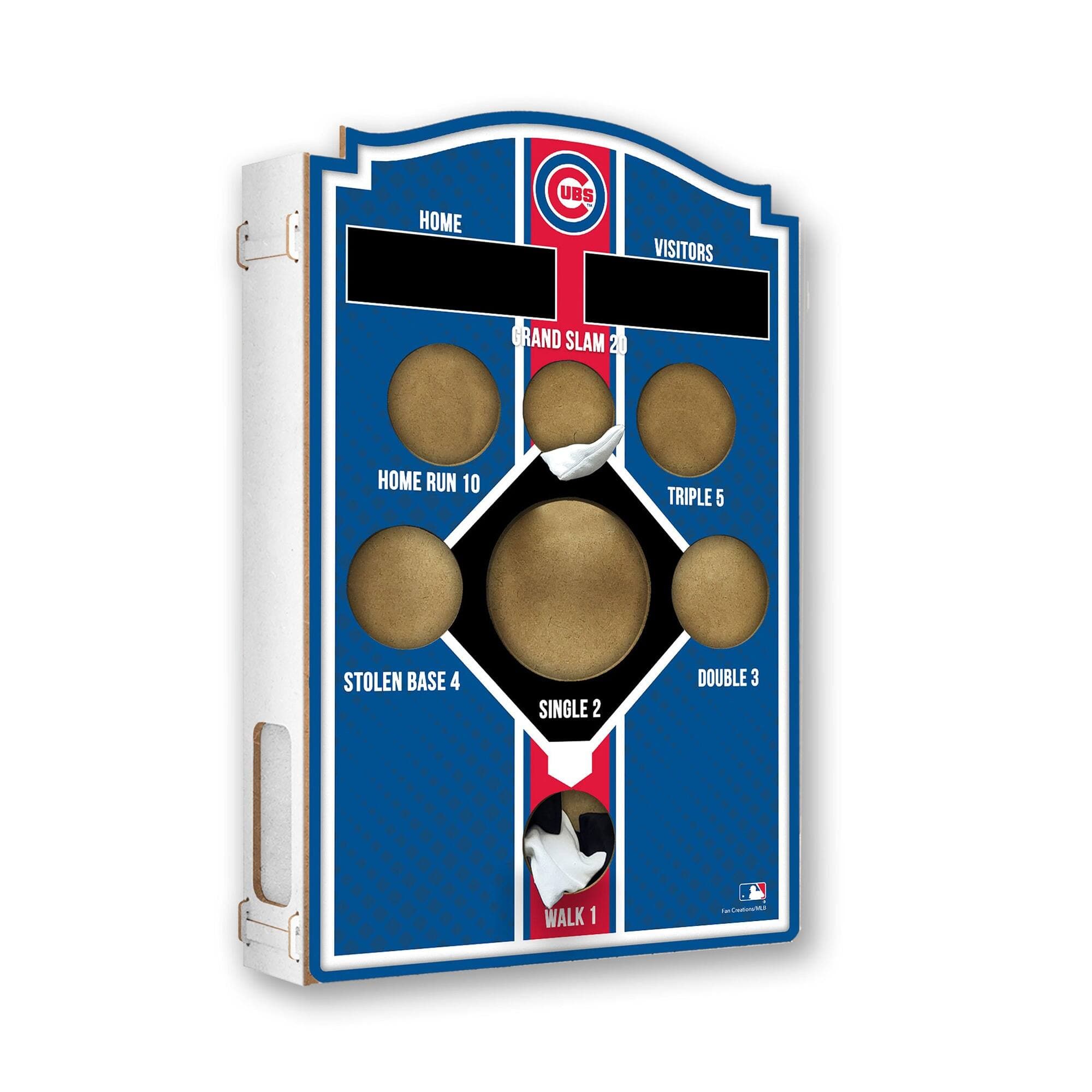 Fan Creations - Chicago Cubs Hanging Bean Bag Toss Game - Multicolor
