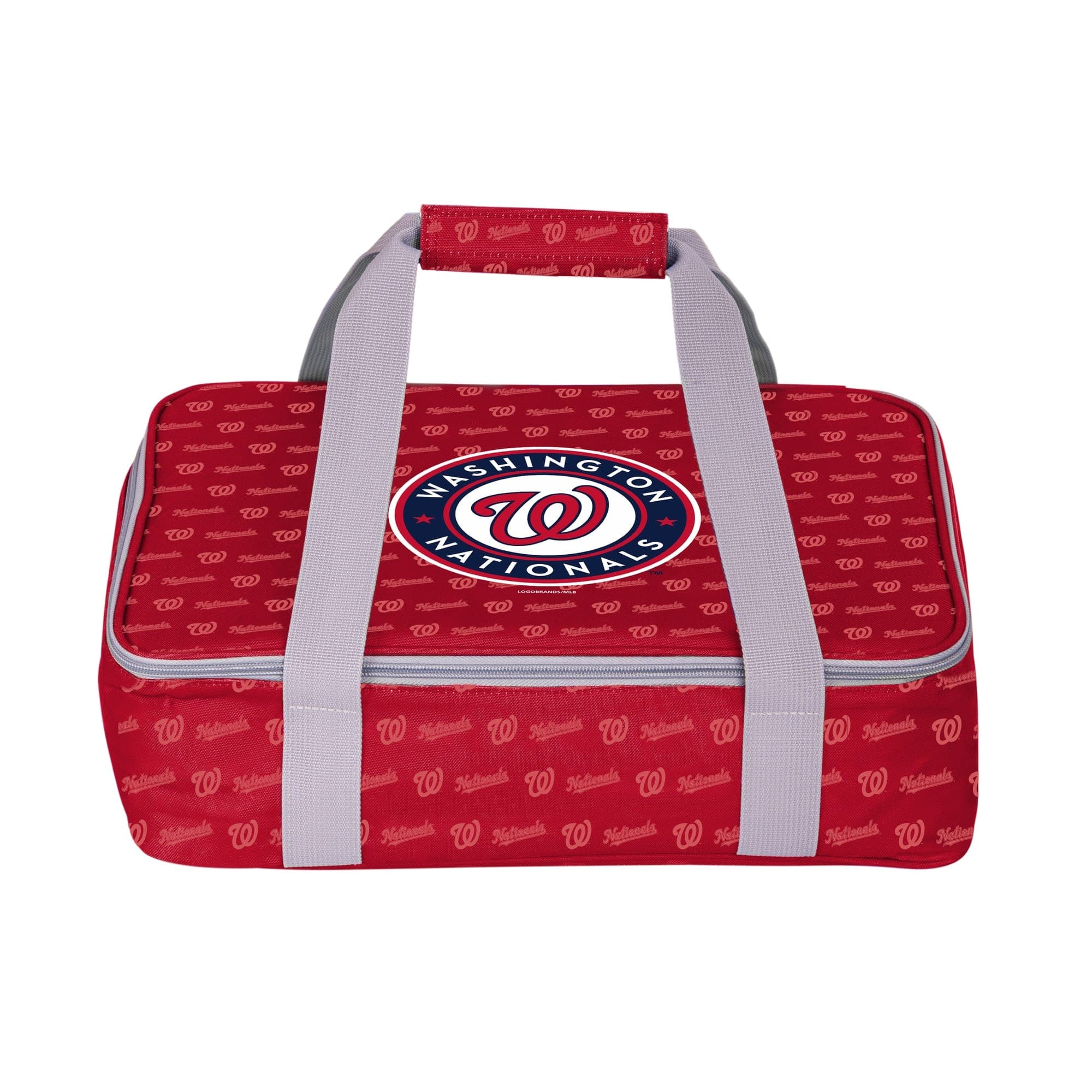 Logo Brands - Washington Nationals Casserole Caddy Bag - Red