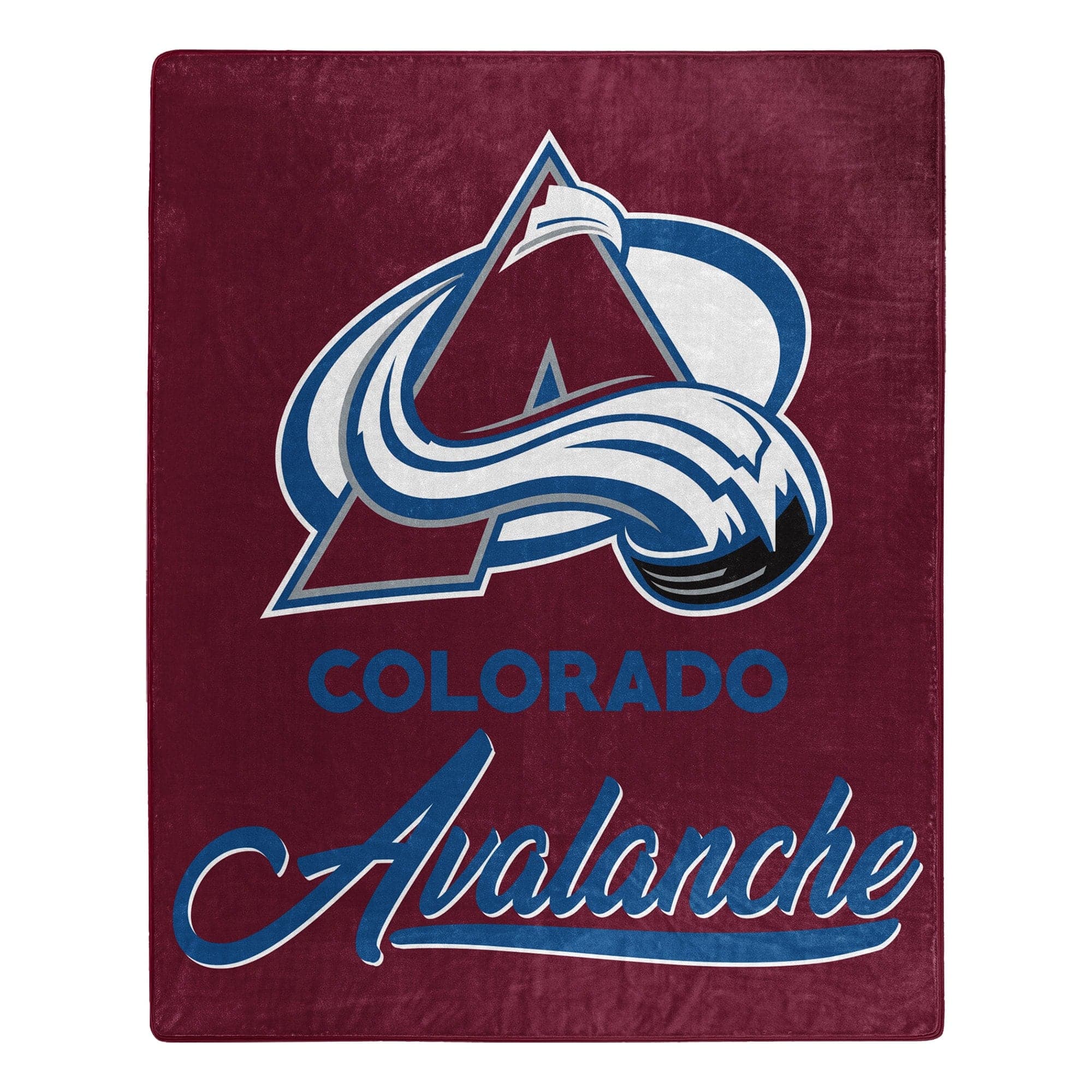 Northwest - Colorado Avalanche 50" x 60" Signature Raschel Plush Throw Blanket - Multicolor