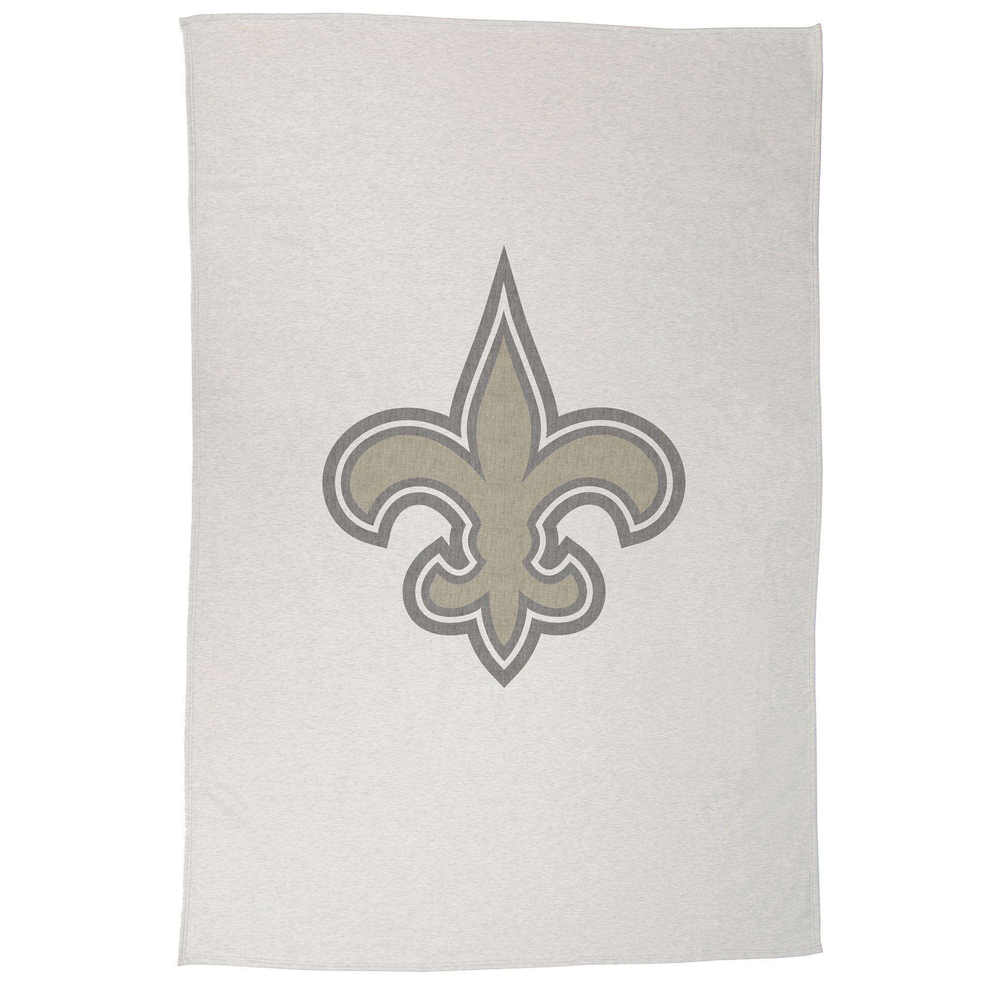 Logo Brands - New Orleans Saints 54" x 84" Sweatshirt Blanket - Multicolor