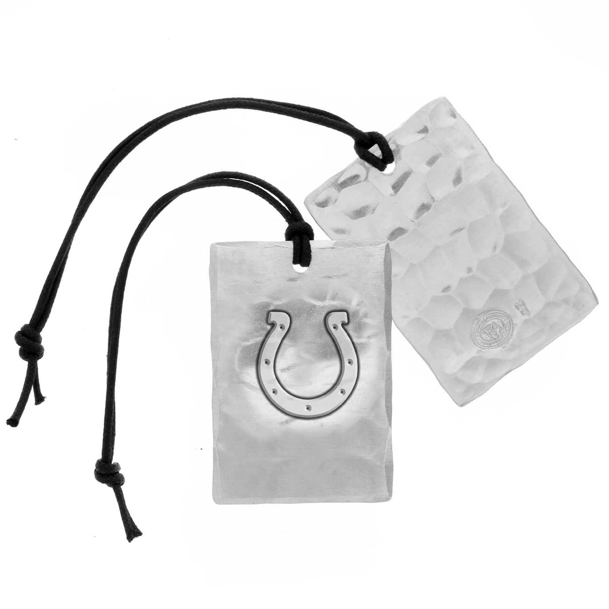 Wendell August Forge - Indianapolis Colts Bag Tag - Silver