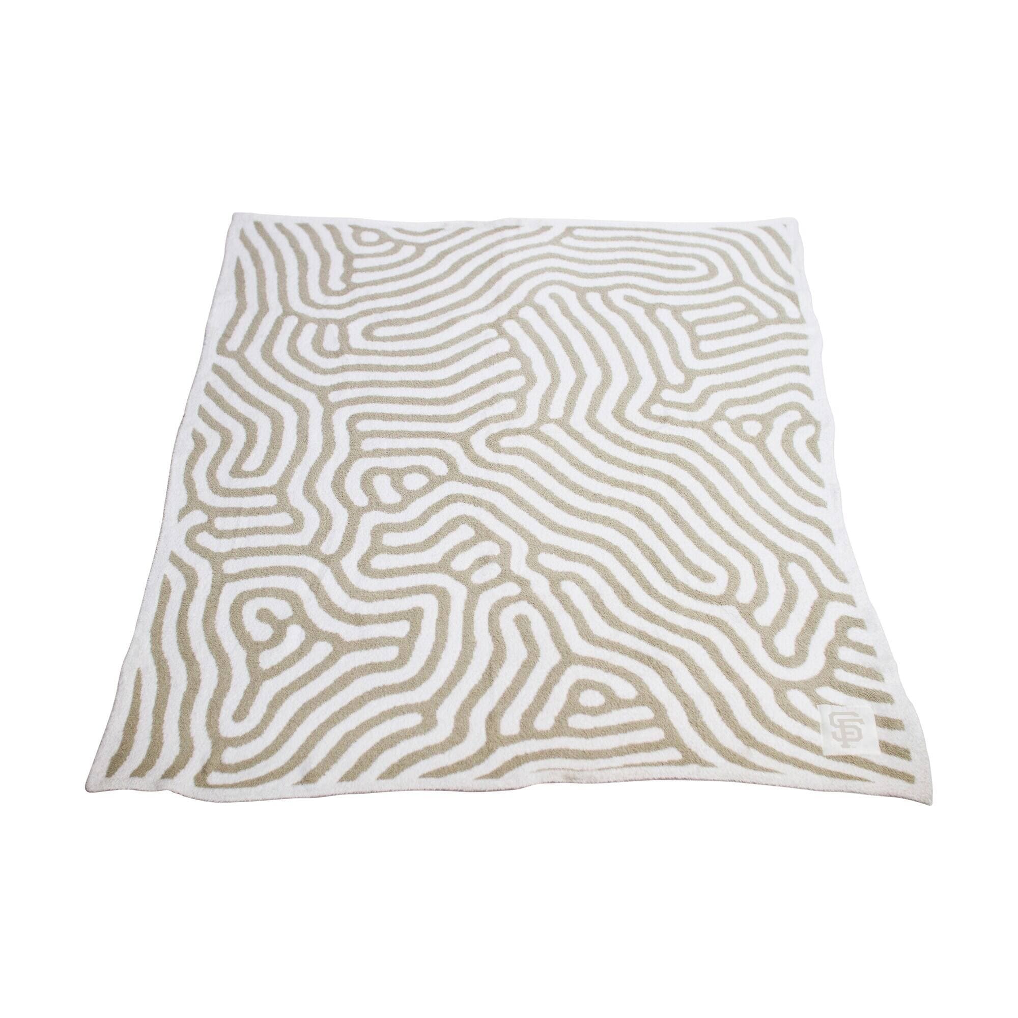 Logo Brands - San Francisco Giants 50" x 60" Luxe Dreams Throw Blanket - Multicolor