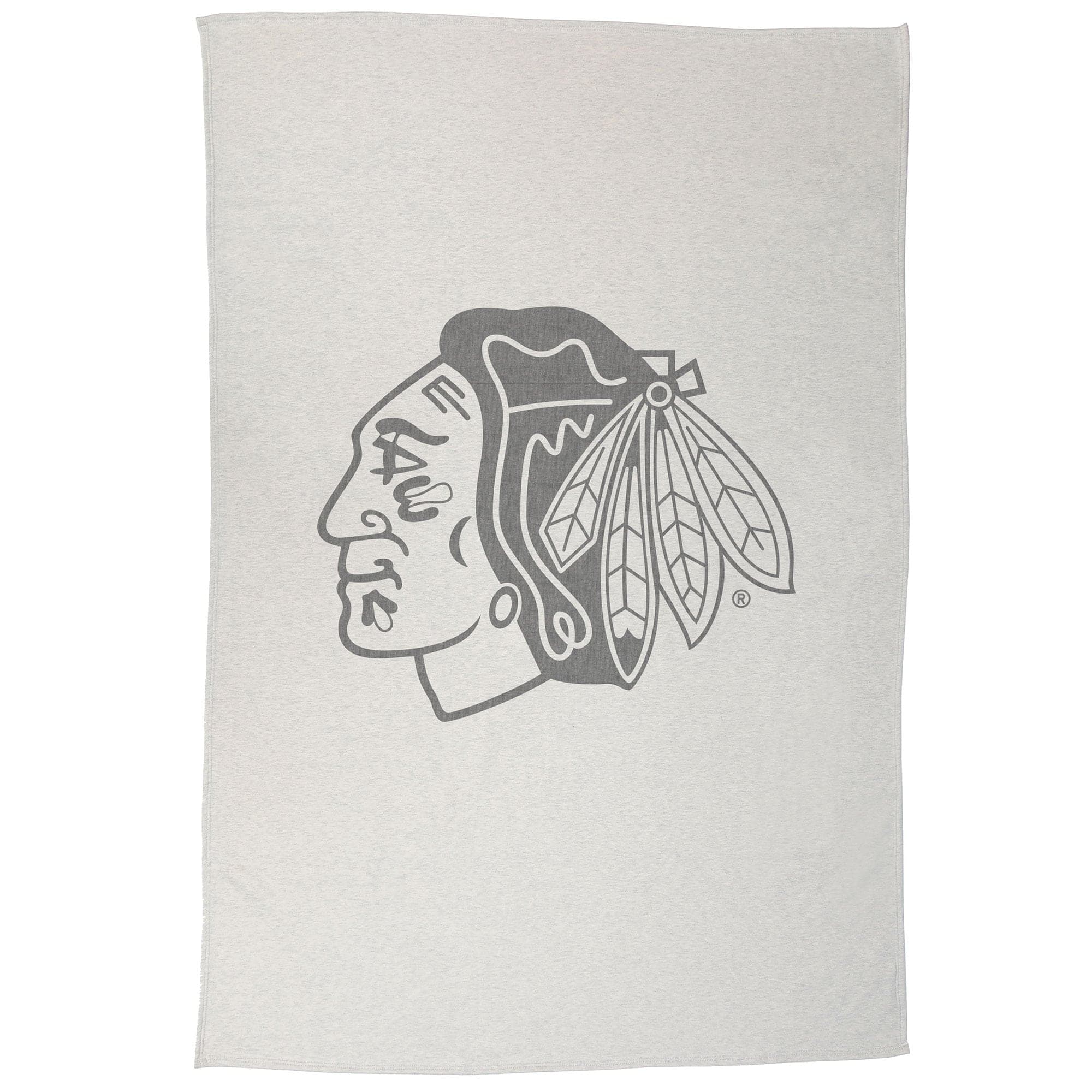 Logo Brands - Chicago Blackhawks 54" x 84" Sweatshirt Blanket - Multicolor