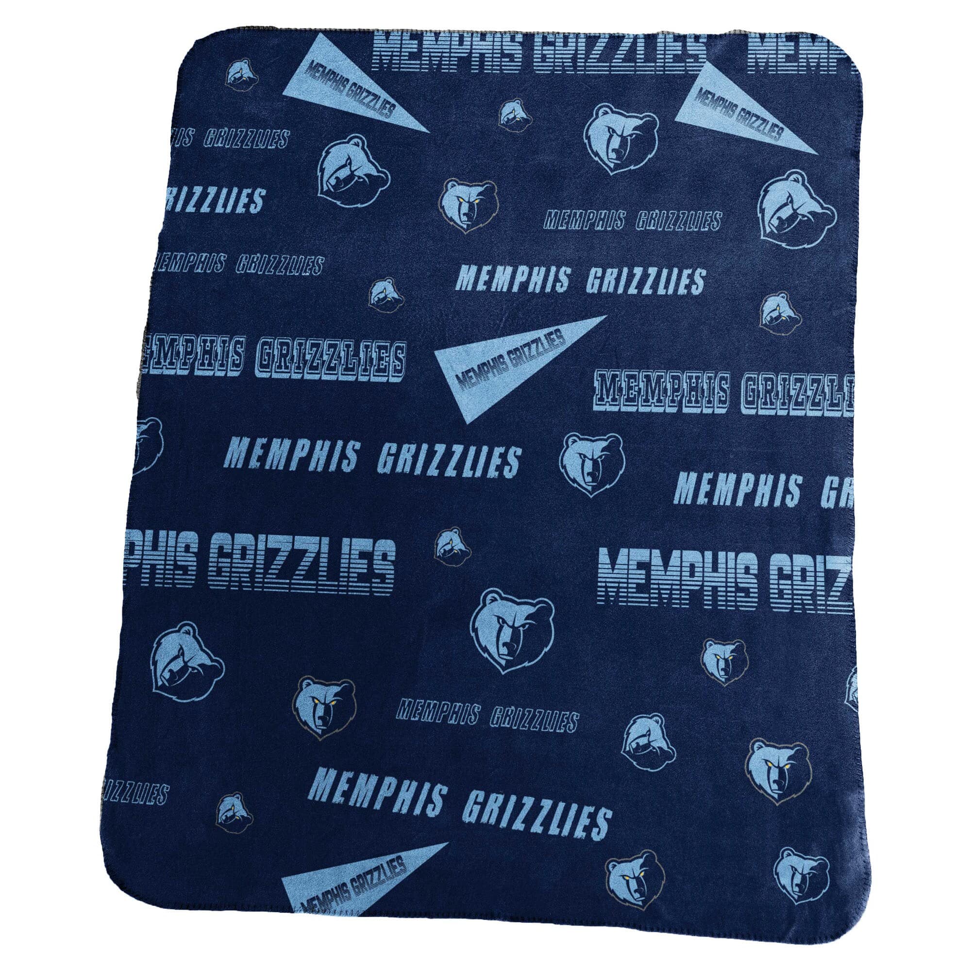 Logo Brands - Memphis Grizzlies 50" x 60" Classic Fleece Blanket - Multicolor