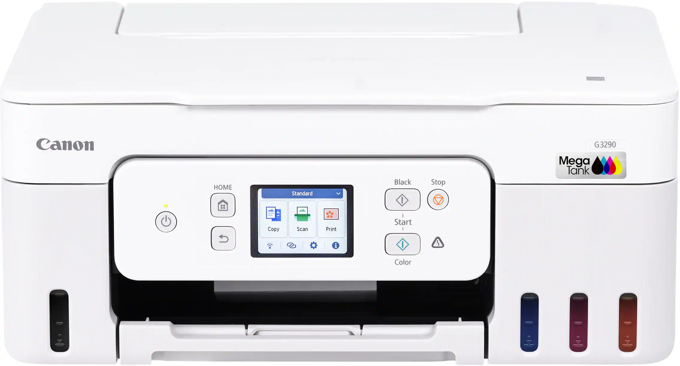 Canon - PIXMA MegaTank G3290 Wireless All-In-One SuperTank Inkjet Printer - White