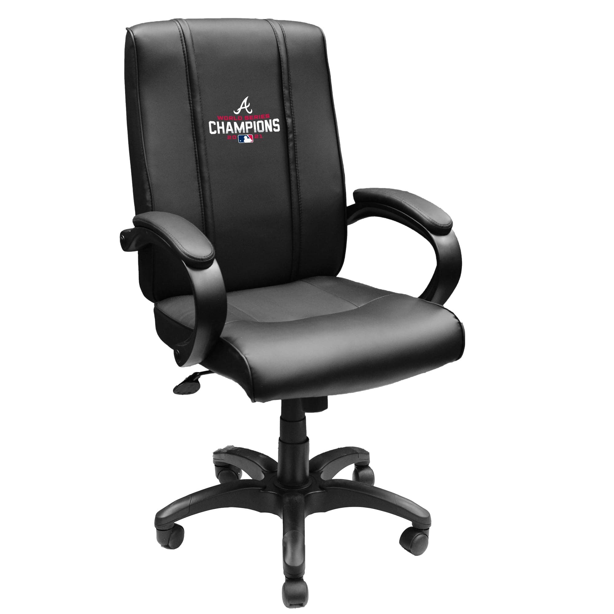 DreamSeat - Atlanta Braves 2021 World Series Champions Office Chair 1000 - Black