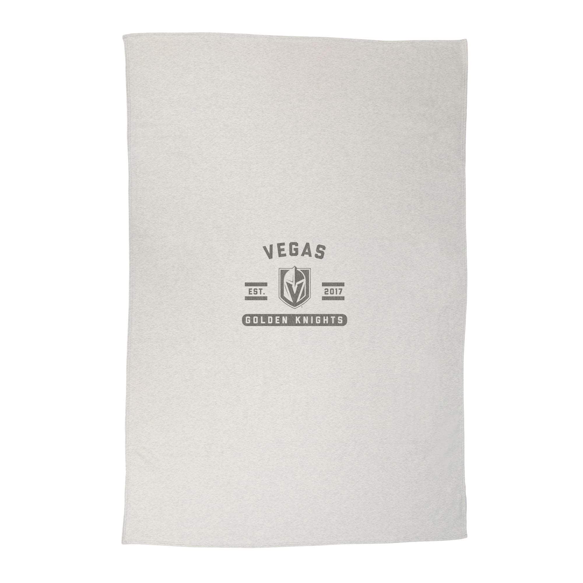 Logo Brands - Vegas Golden Knights 54'' x 84'' Sweatshirt Blanket - Multicolor