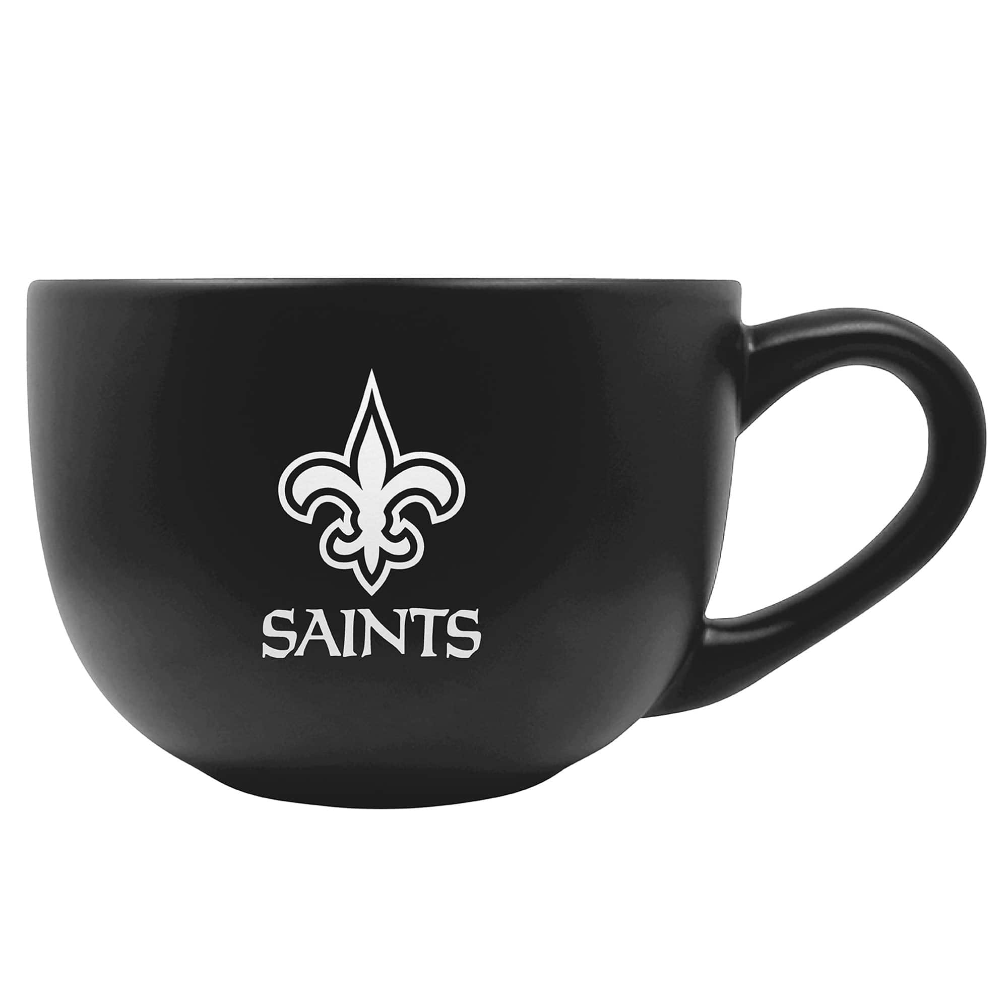 Great American Products - New Orleans Saints 23oz. Double Ceramic Mug - Multicolor
