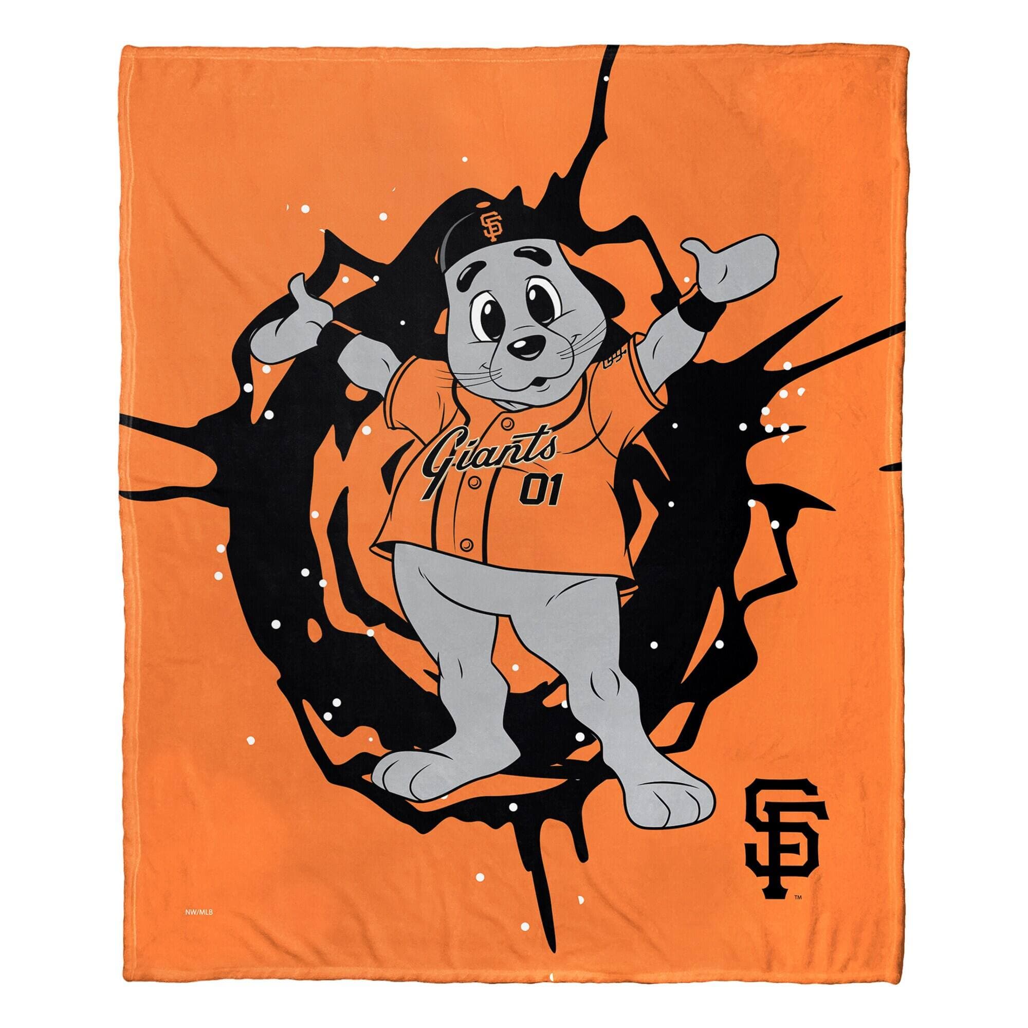 Northwest - San Francisco Giants 50" x 60" Mascot Silk Touch Throw Blanket - Multicolor