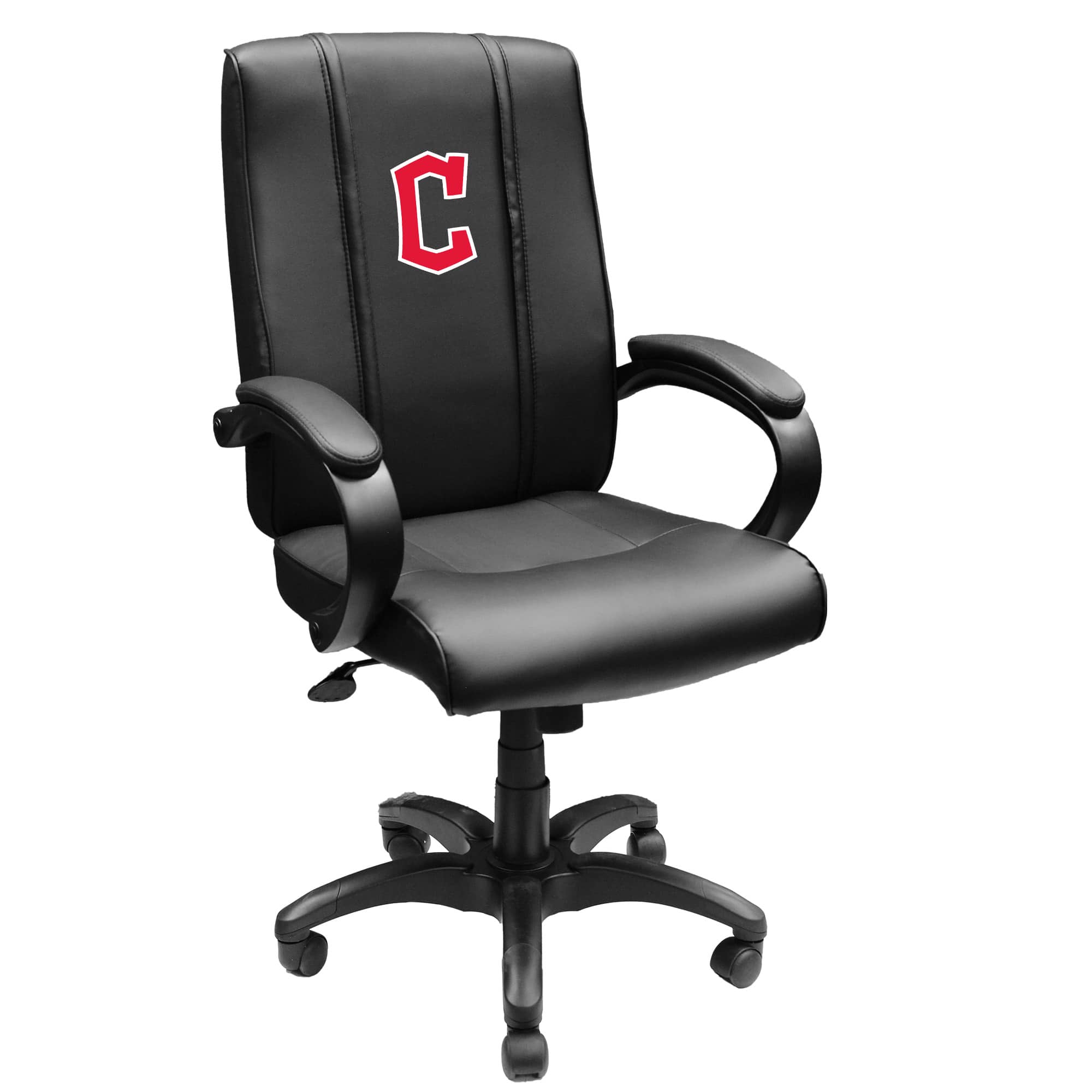 DreamSeat - Cleveland Guardians Logo Office Chair 1000 - Black