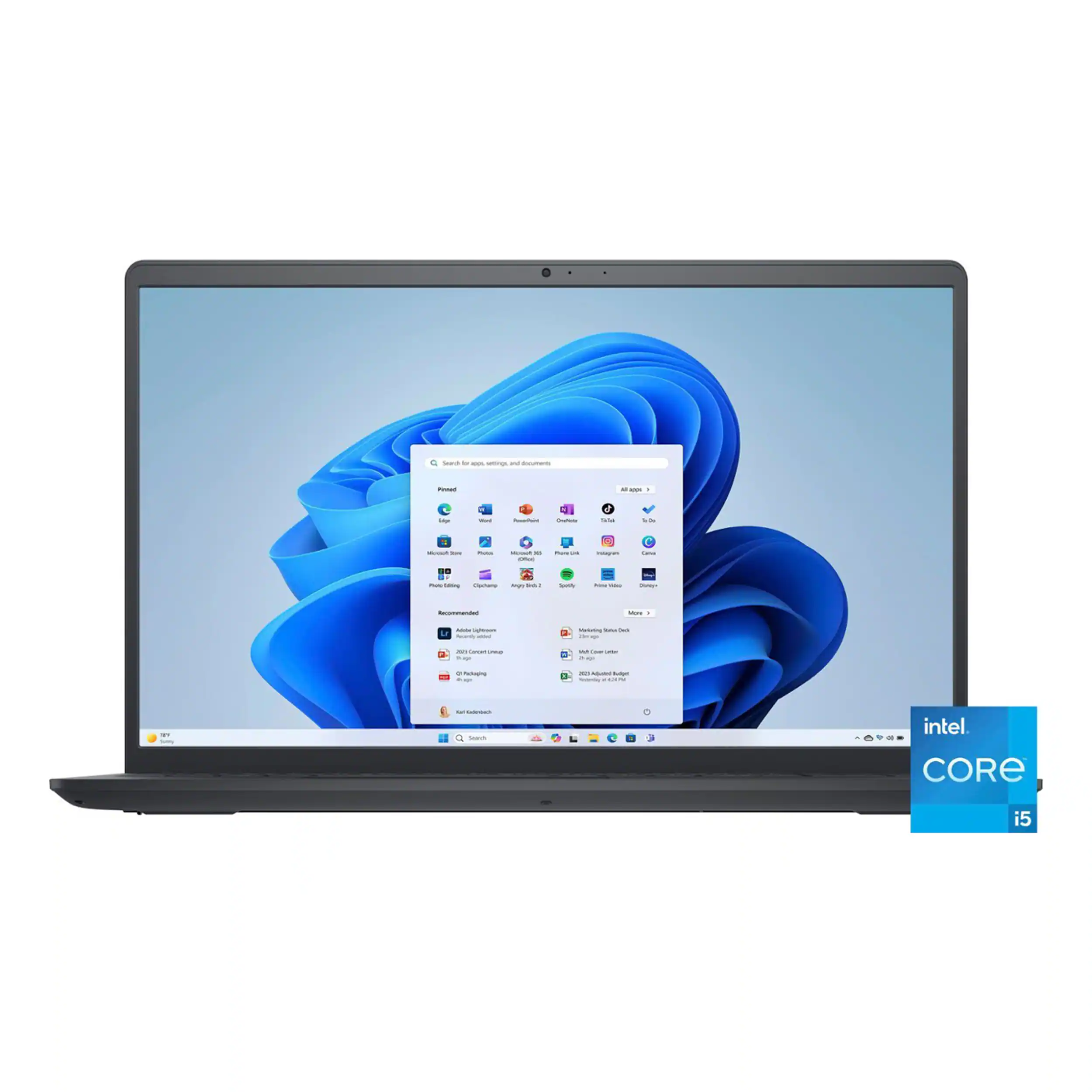 Dell - Inspiron 15 15.6" FHD Touchscreen Laptop, Intel i5-1235U,32GB RAM, 1TB SSD,Windows 11 Home - Black