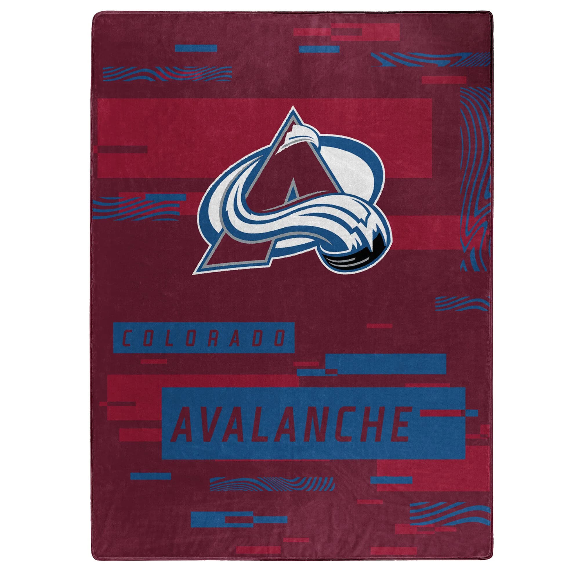 Northwest - Colorado Avalanche 50" x 60" Digitize Raschel Throw Blanket - Maroon