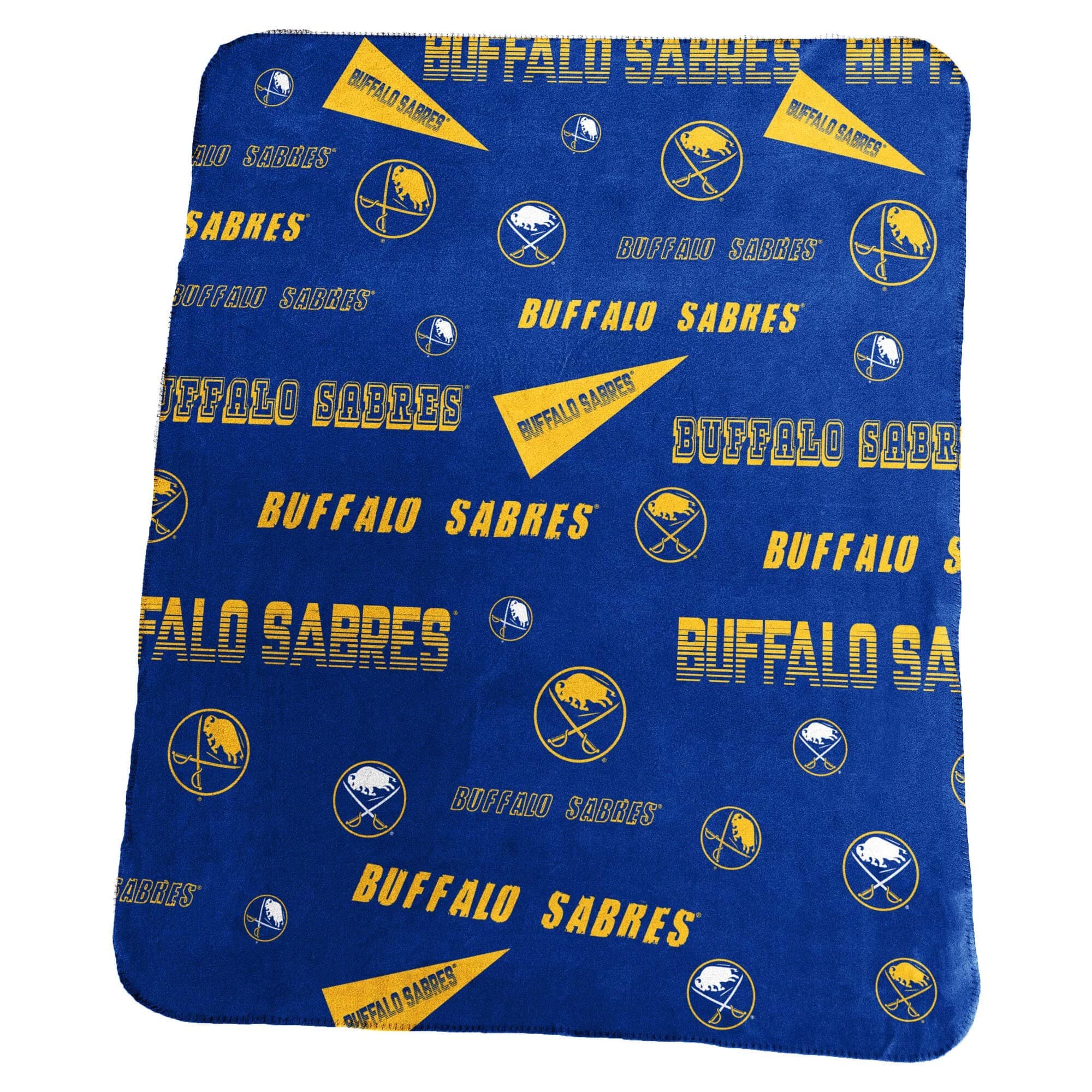 Logo Brands - Buffalo Sabres 50" x 60" Classic Fleece Blanket - Multicolor